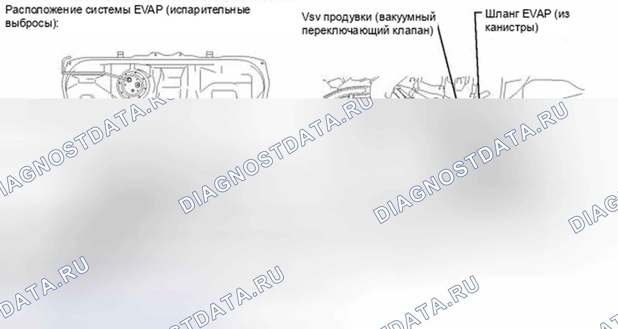 Рис. 117: ОПИСАНИЕ тестирования и диагностики систем управления двигателя. Toyota Avalon XX30 рестайлинг 2
