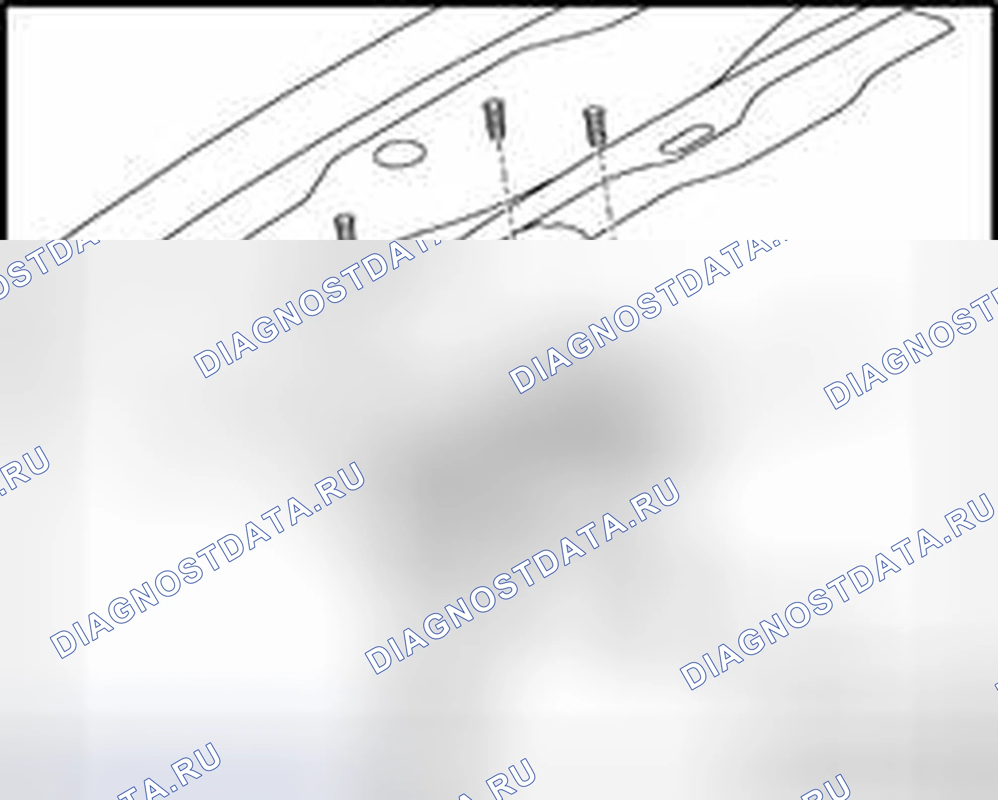 Рис. 341: Захват крюка, снятие и установка. Audi S4 B6