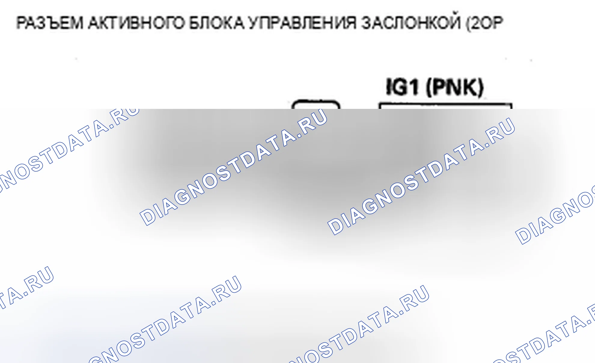 Рис. 106: расшифровка кода ошибки E-B: Неисправность цепи питания блока управления активной заслонкой. Acura ZDX I