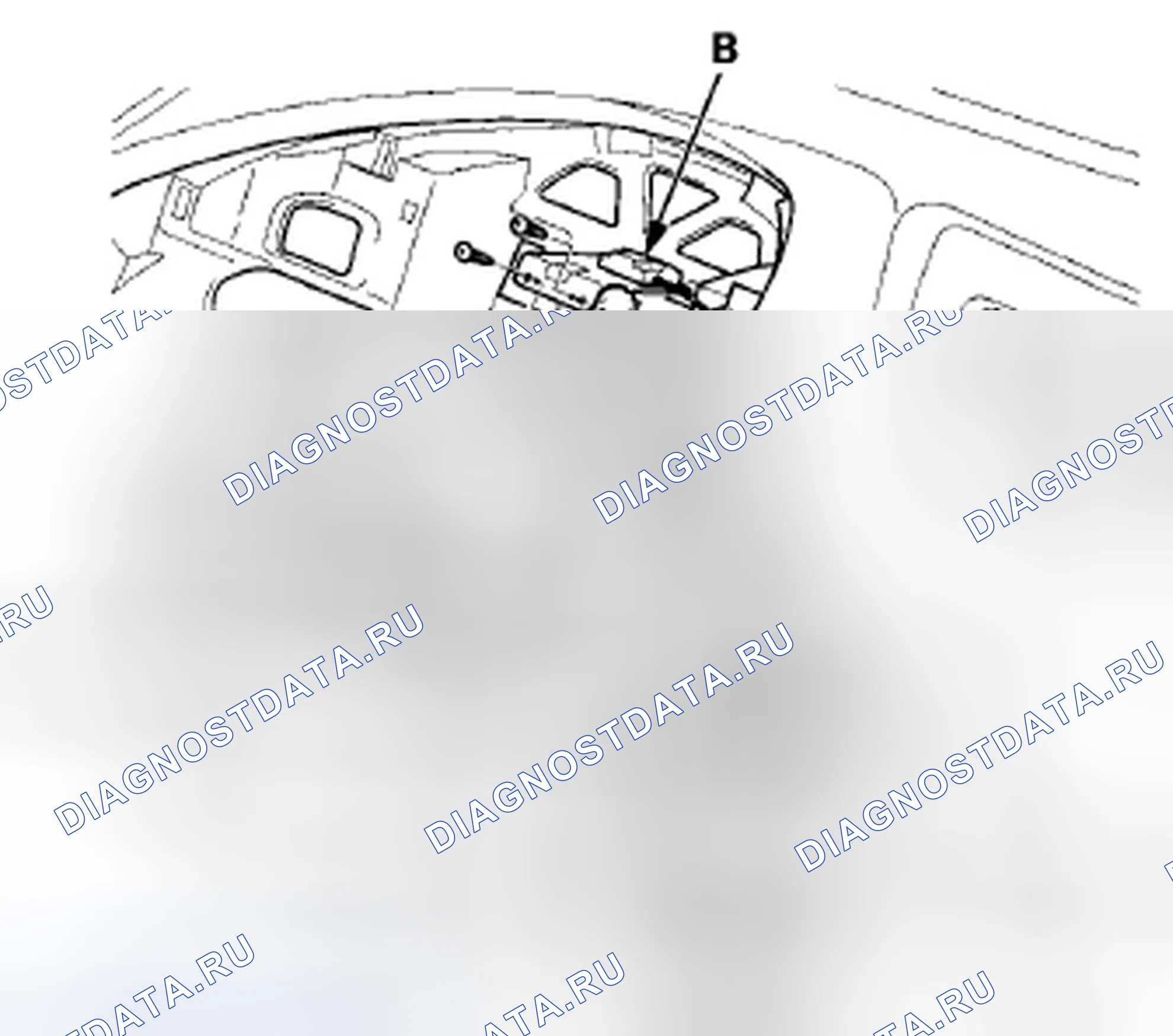 Рис. 56: Снятие / установка антенны GPS. Honda Insight ZE2 рестайлинг