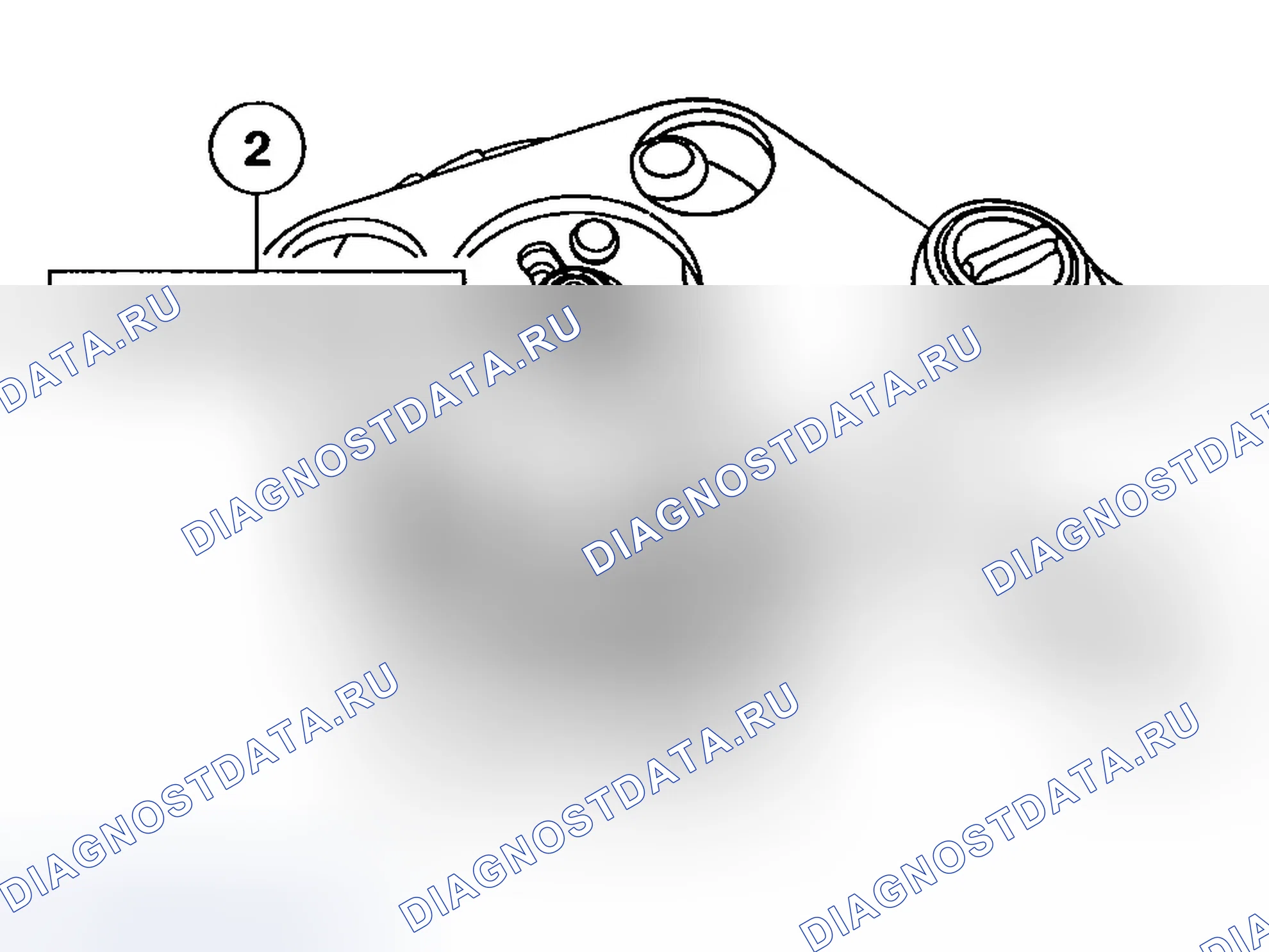 Рис. 136: Пункт 12: Примечание по снятию гайки сцепления A / C. Ford Explorer III