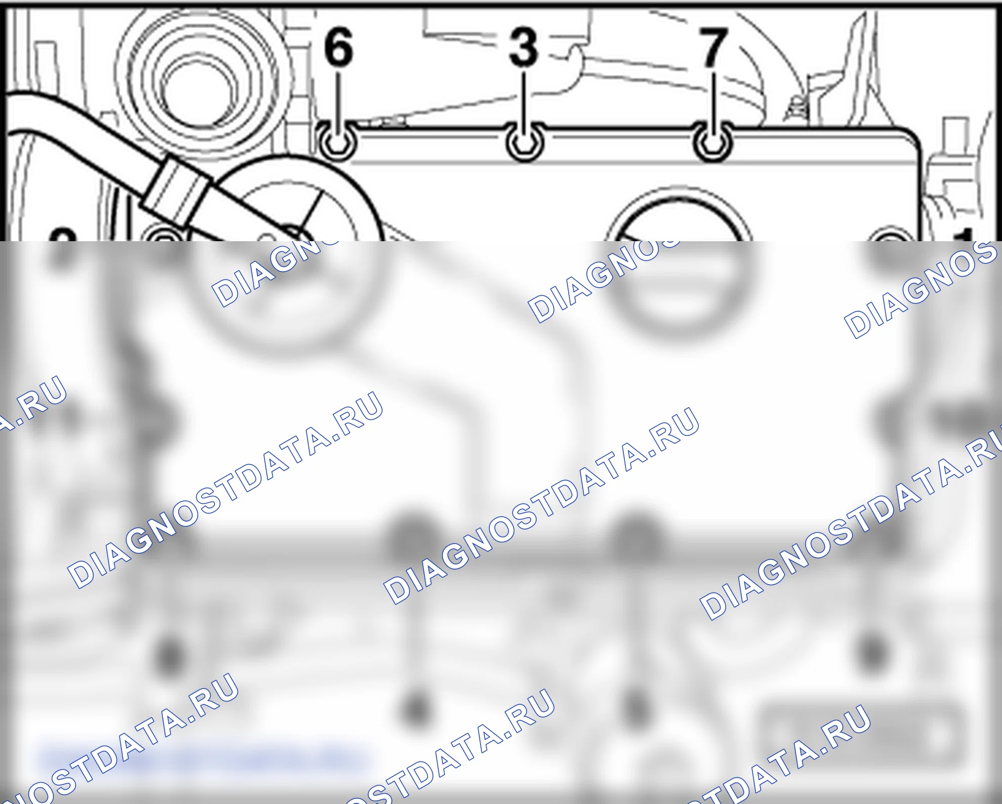 Как снять и установить головку блока цилиндров (1,4/51; 55; 59 кВт TDI PD). Skoda Fabia I