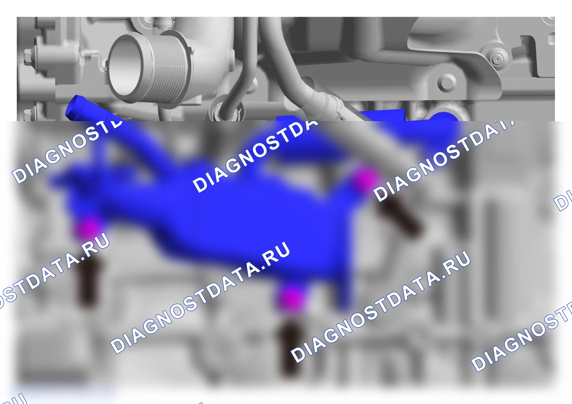 Как снять и установить EGR низкого давления Охладителя — Wey V8X. Wey V8X I
