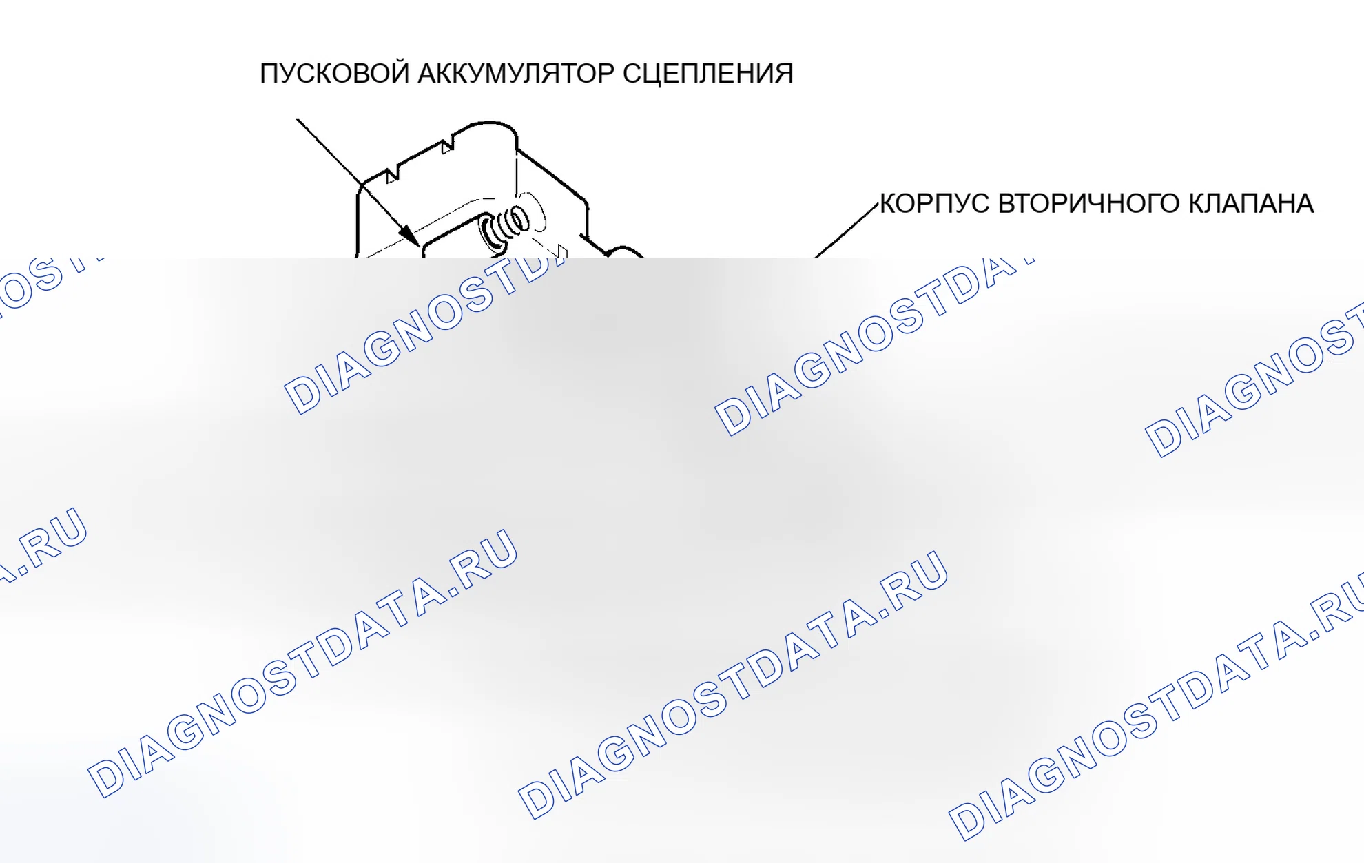 Рис. 470: Корпус вторичного клапана. Honda Insight ZE1