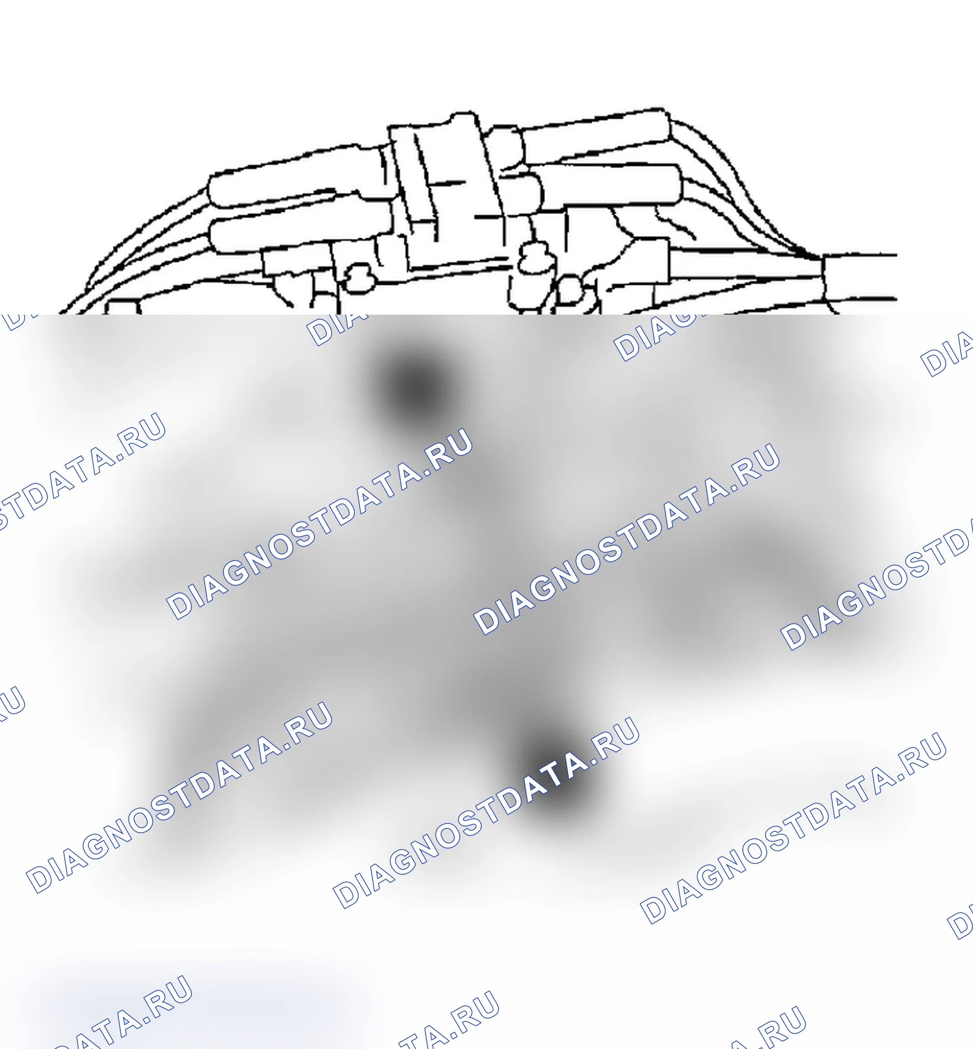 Рис. 427: ПЕРЕДНИЙ РЕМЕНЬ. Subaru Impreza WRX GD/GG рестайлинг