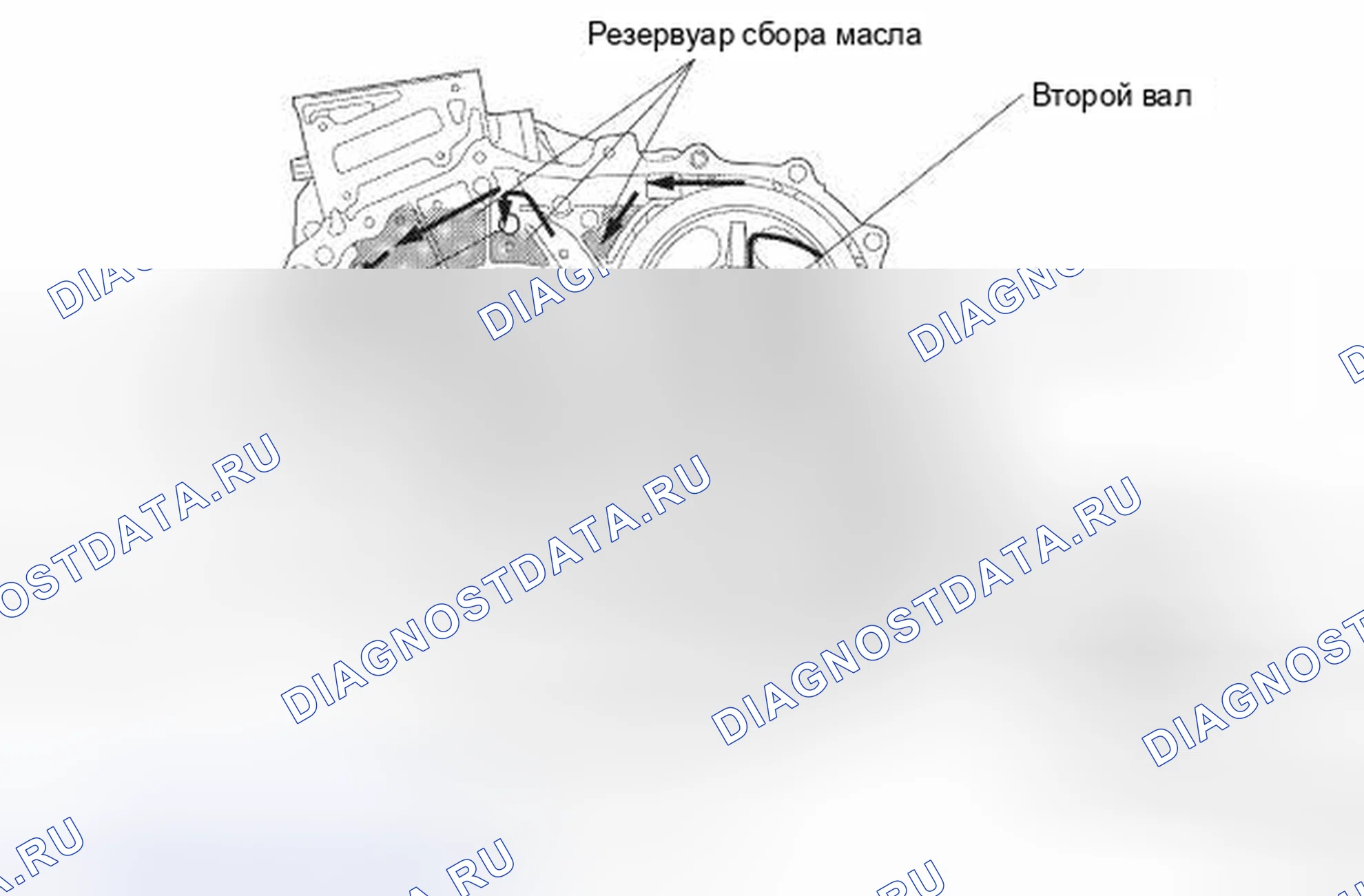 Рис. 407: Механизм смазки. Nissan Altima L32 рестайлинг