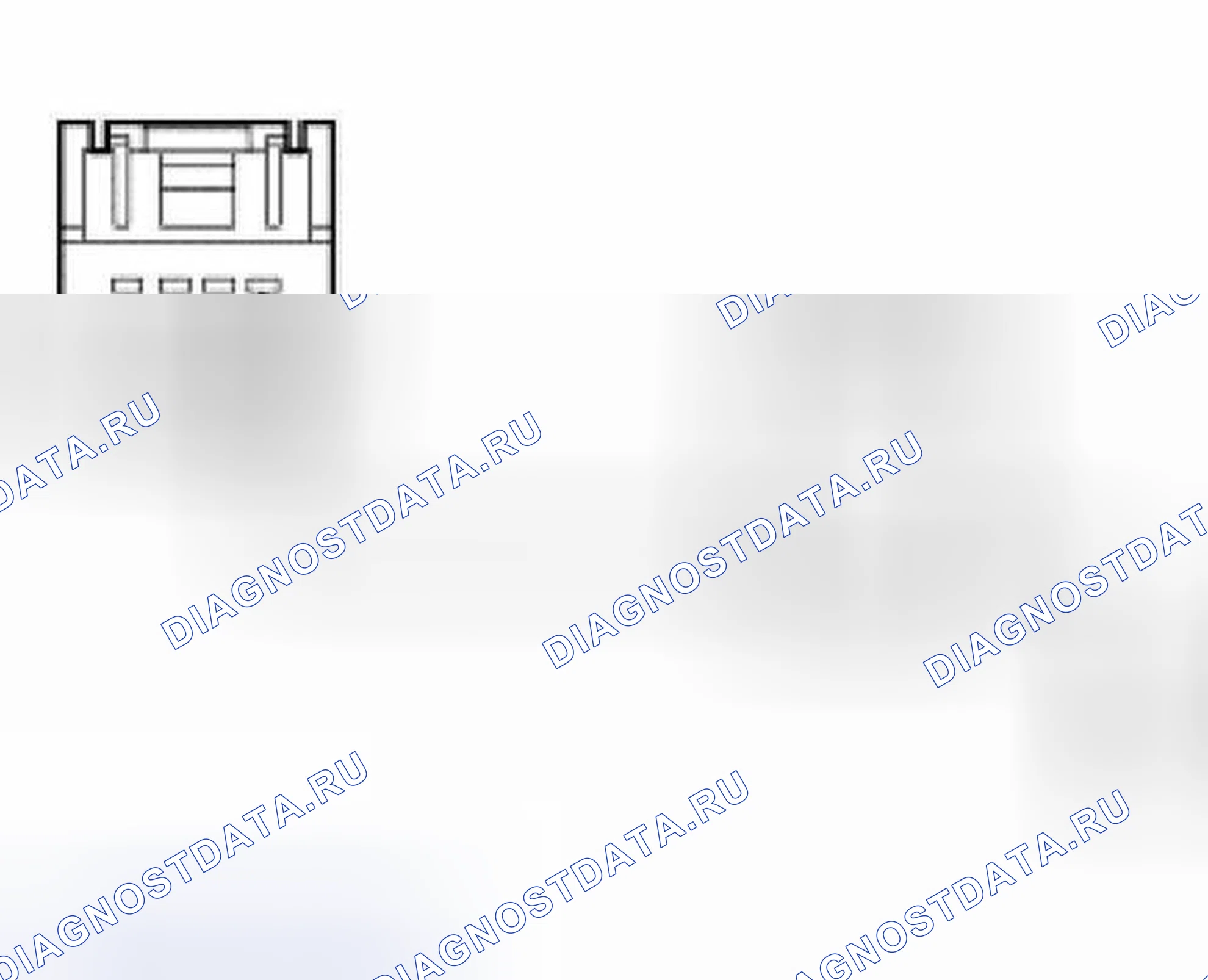 Рис. 125: диагностический тест G: ВСЕ ОКНА ПИТАНИЯ НЕ РАБОТАЮТ. Hyundai ix25 II