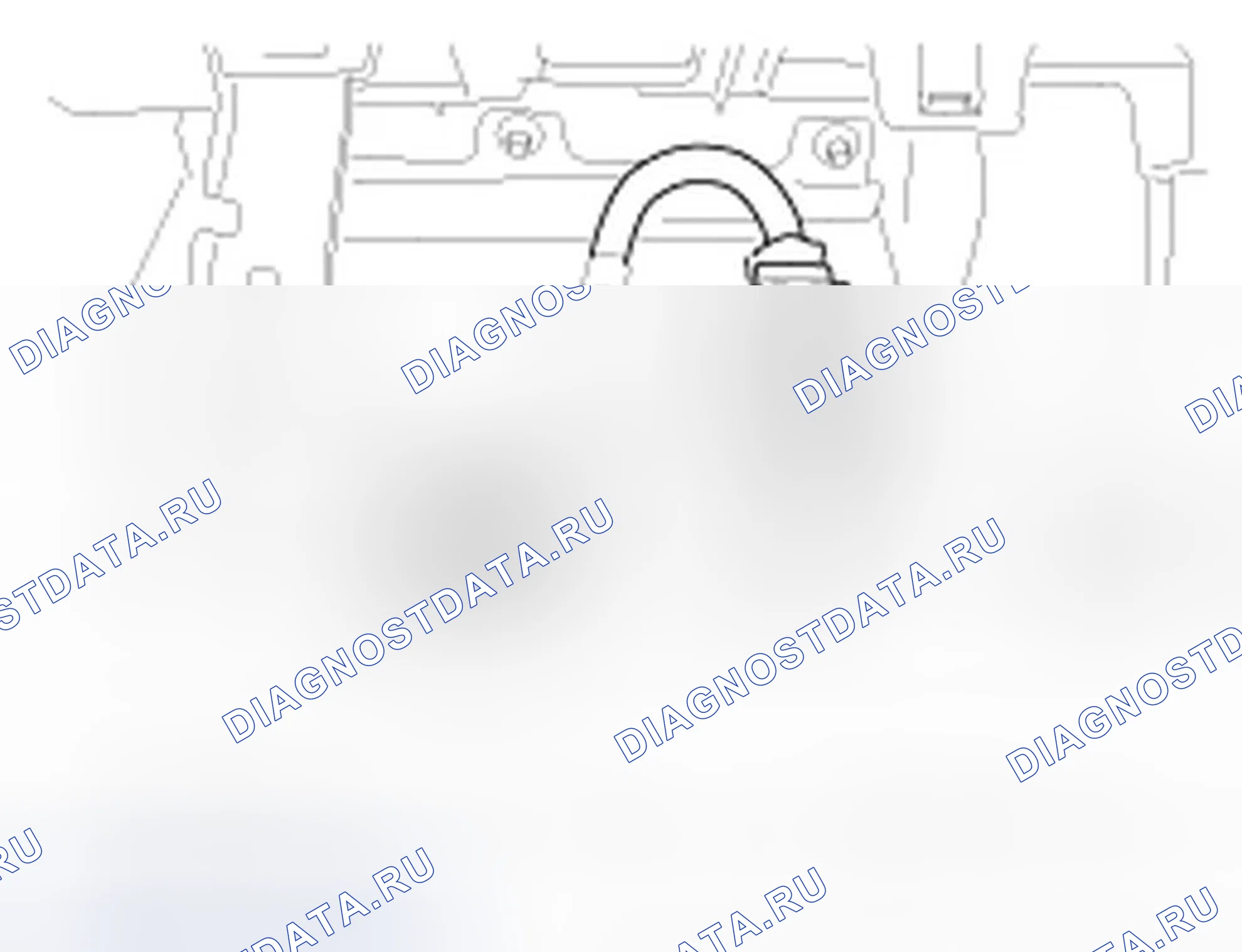 Рис. 47: Демонтаж. Hyundai Genesis I рестайлинг