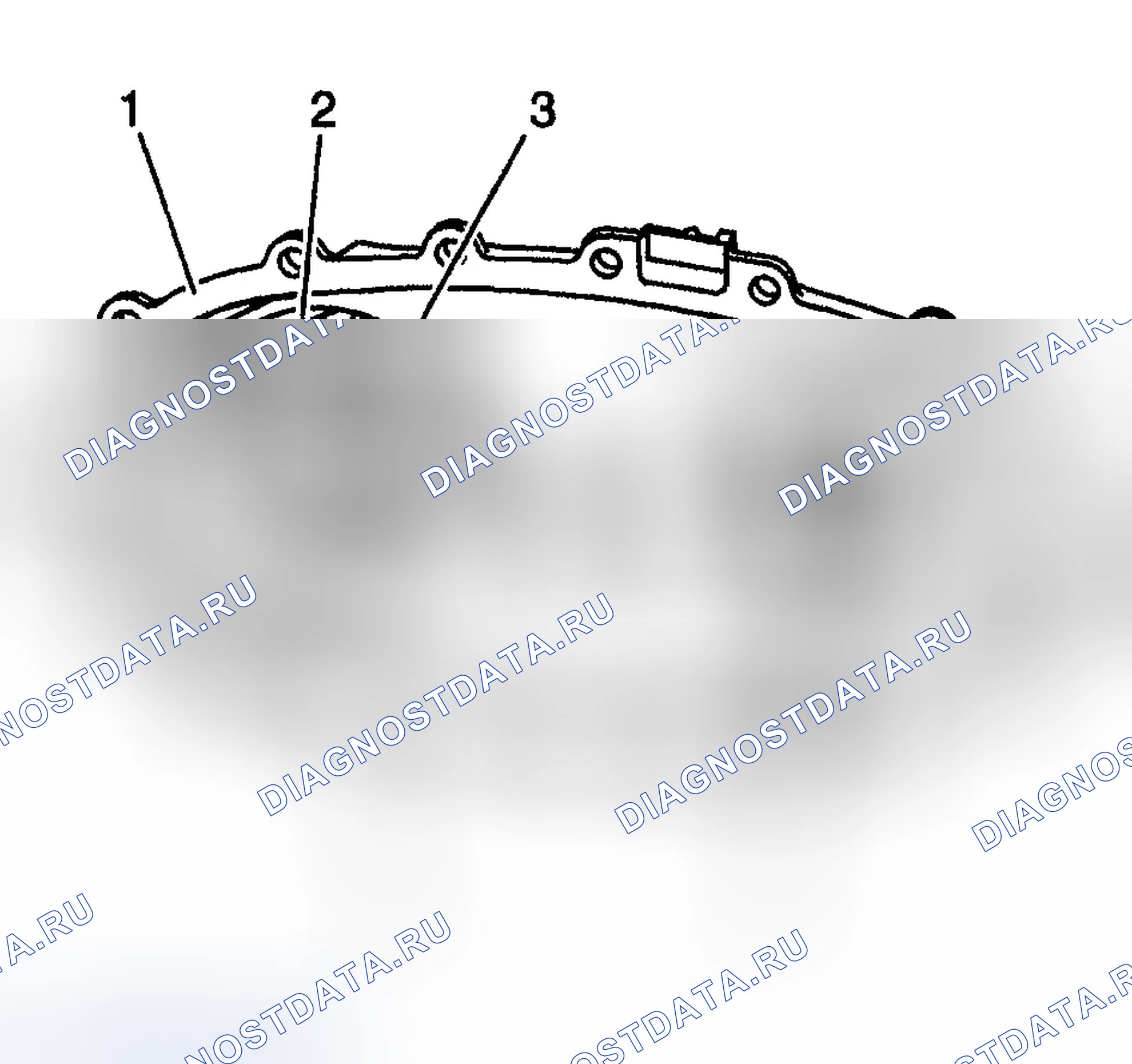 Рис. 349: Задняя половина корпуса. Chevrolet Silverado 1500 HD 
