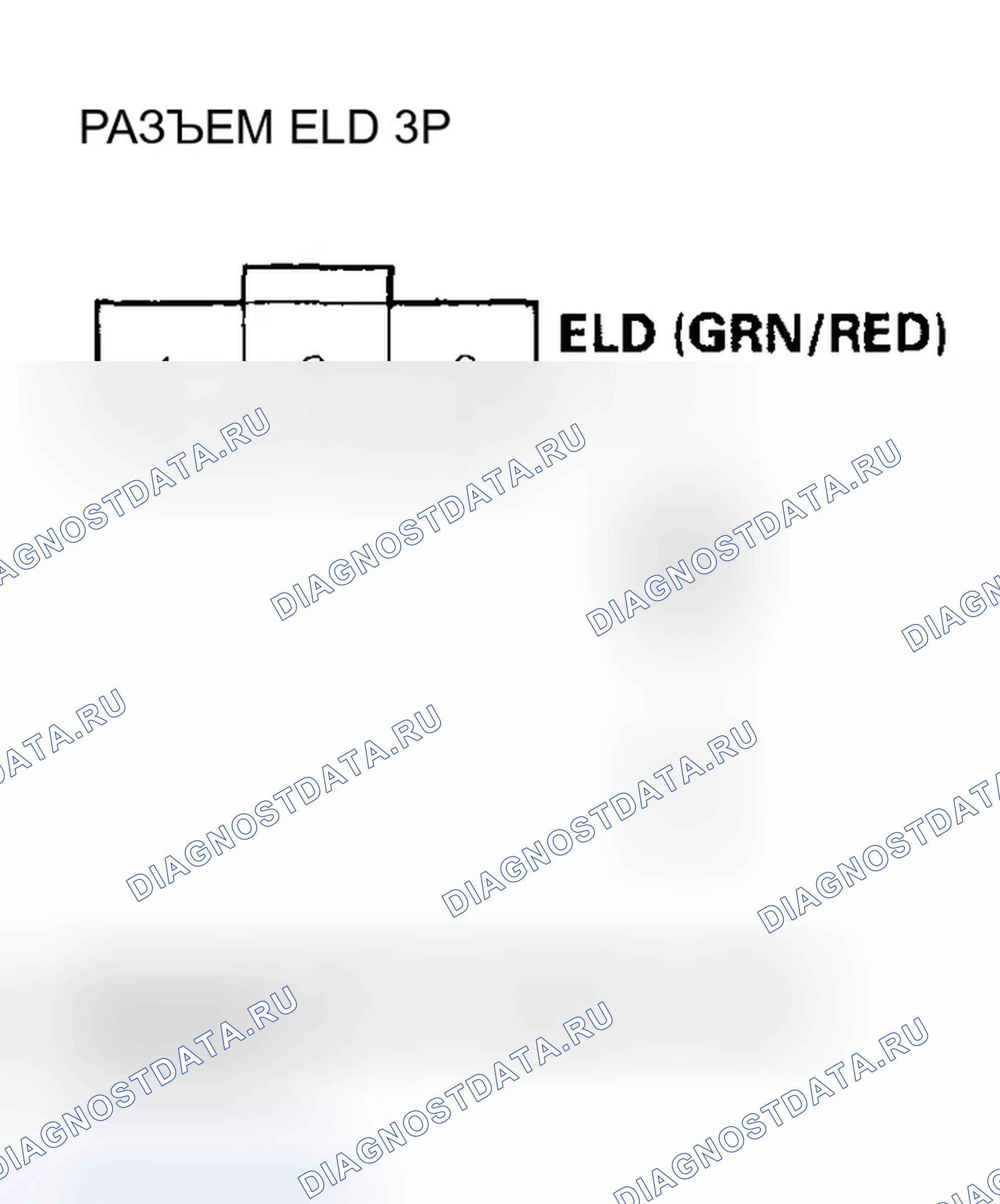 Рис. 167: Низкое напряжение цепи расшифровка кода ошибки P1297: ELD. Honda CR-V II