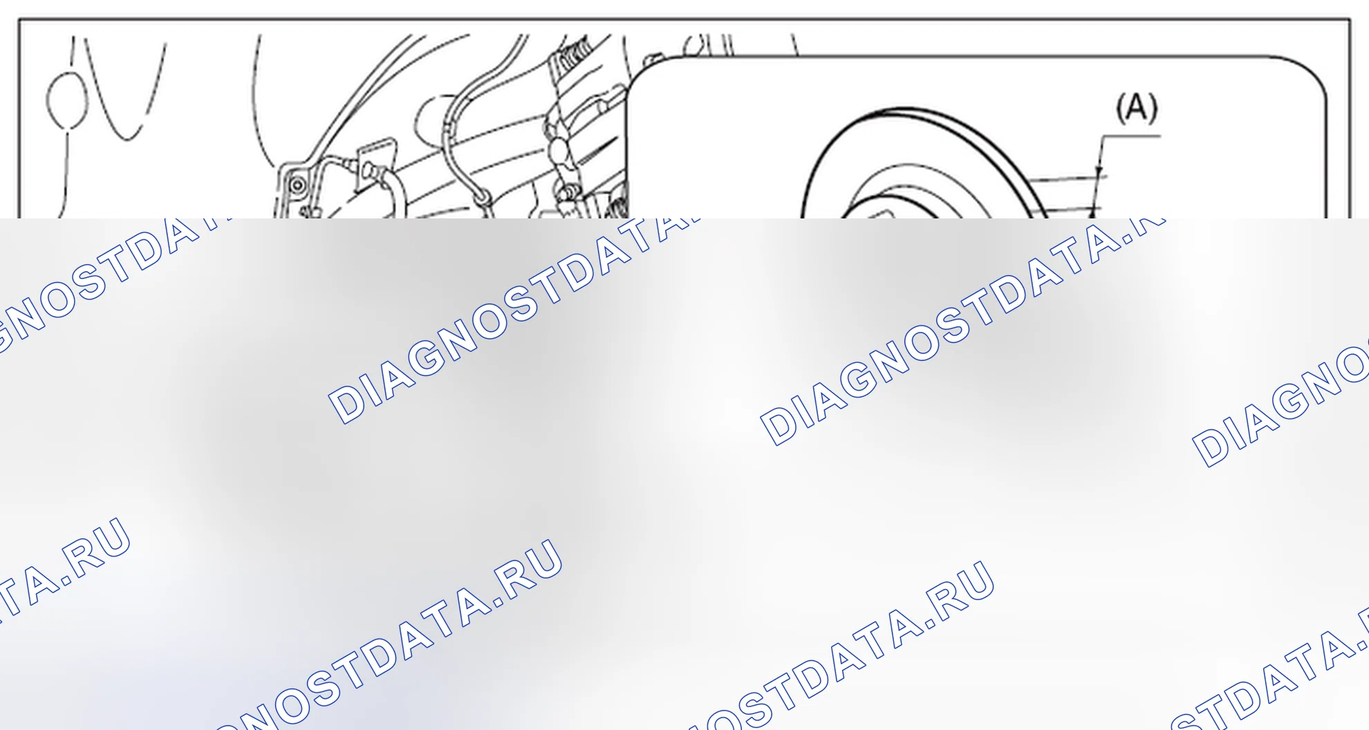 Рис. 85: ПРОВЕРКА ТОЛЩИНЫ ДИСКОВОГО РОТОРА. Subaru Forester SJ