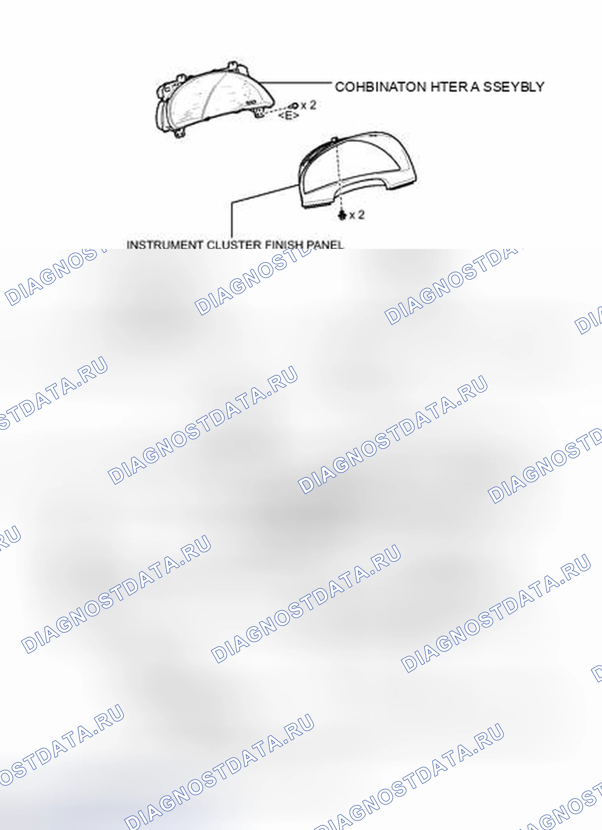 Рис. 347: ИЛЛЮСТРАЦИЯ. Toyota Camry XV40 рестайлинг