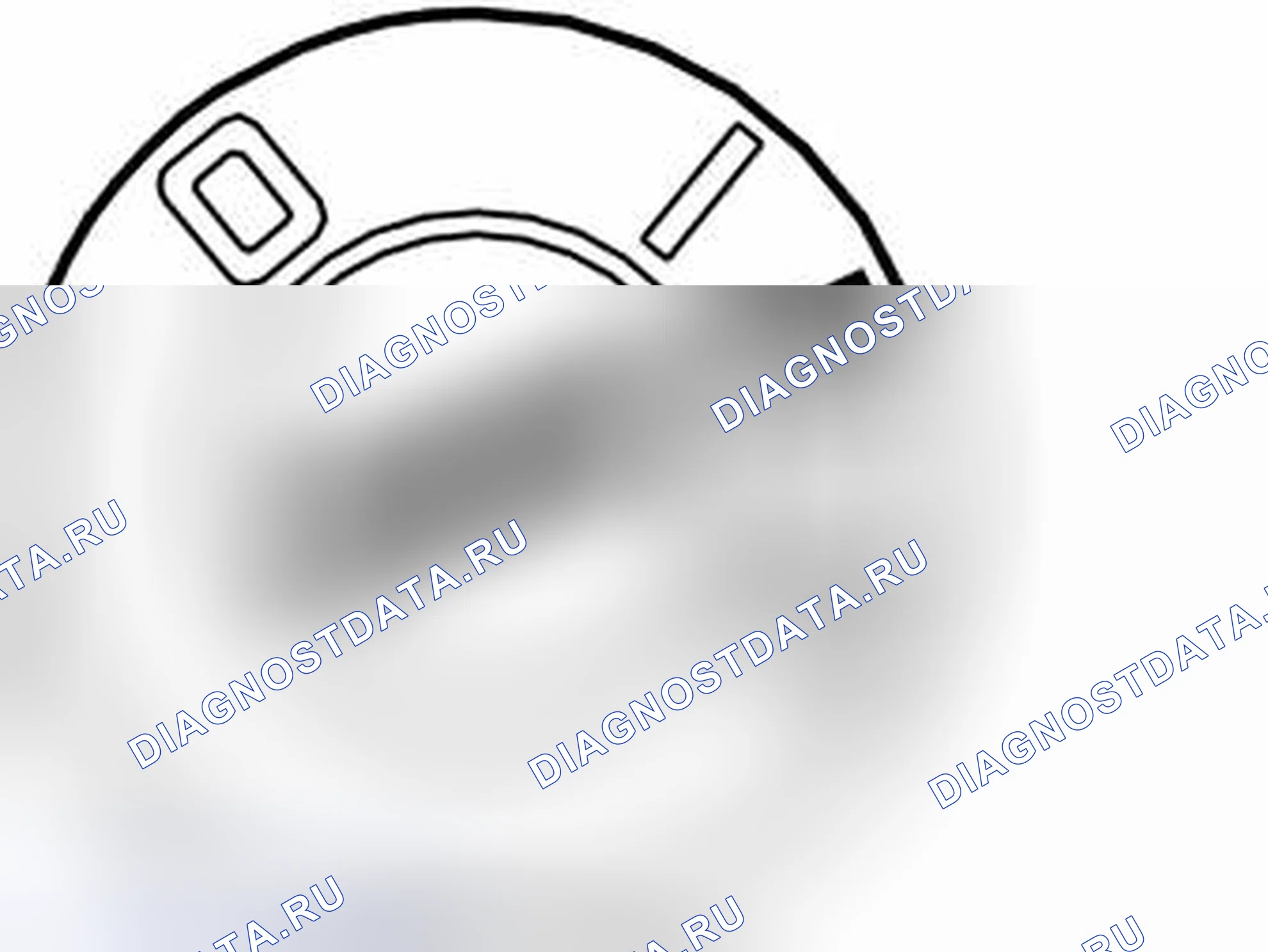 Рис. 127: КАЛИБРОВКА КОМПАСА. Volvo V50 I