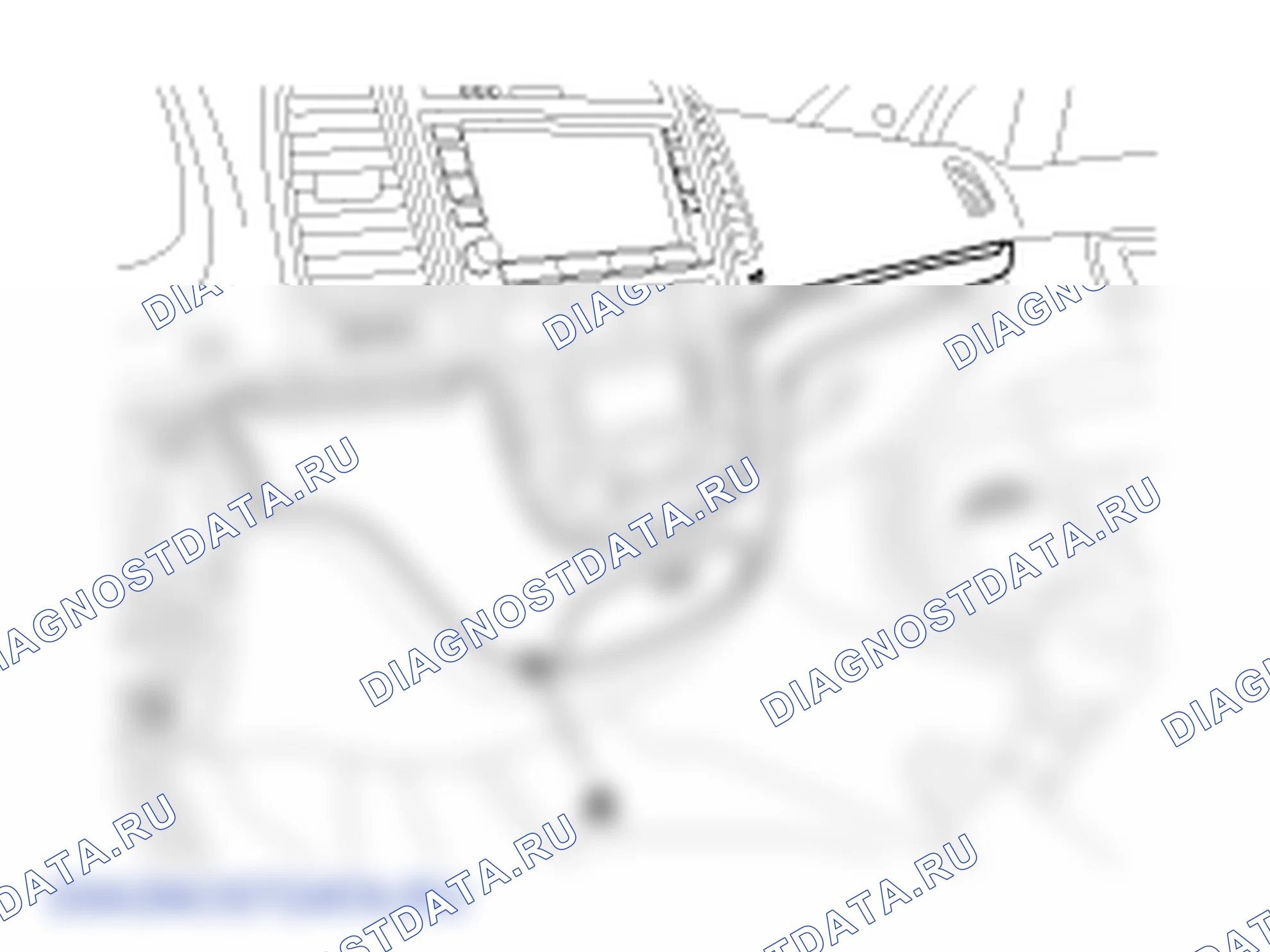 Замена передней панели (панель приборов). Hyundai Santa Fe CM