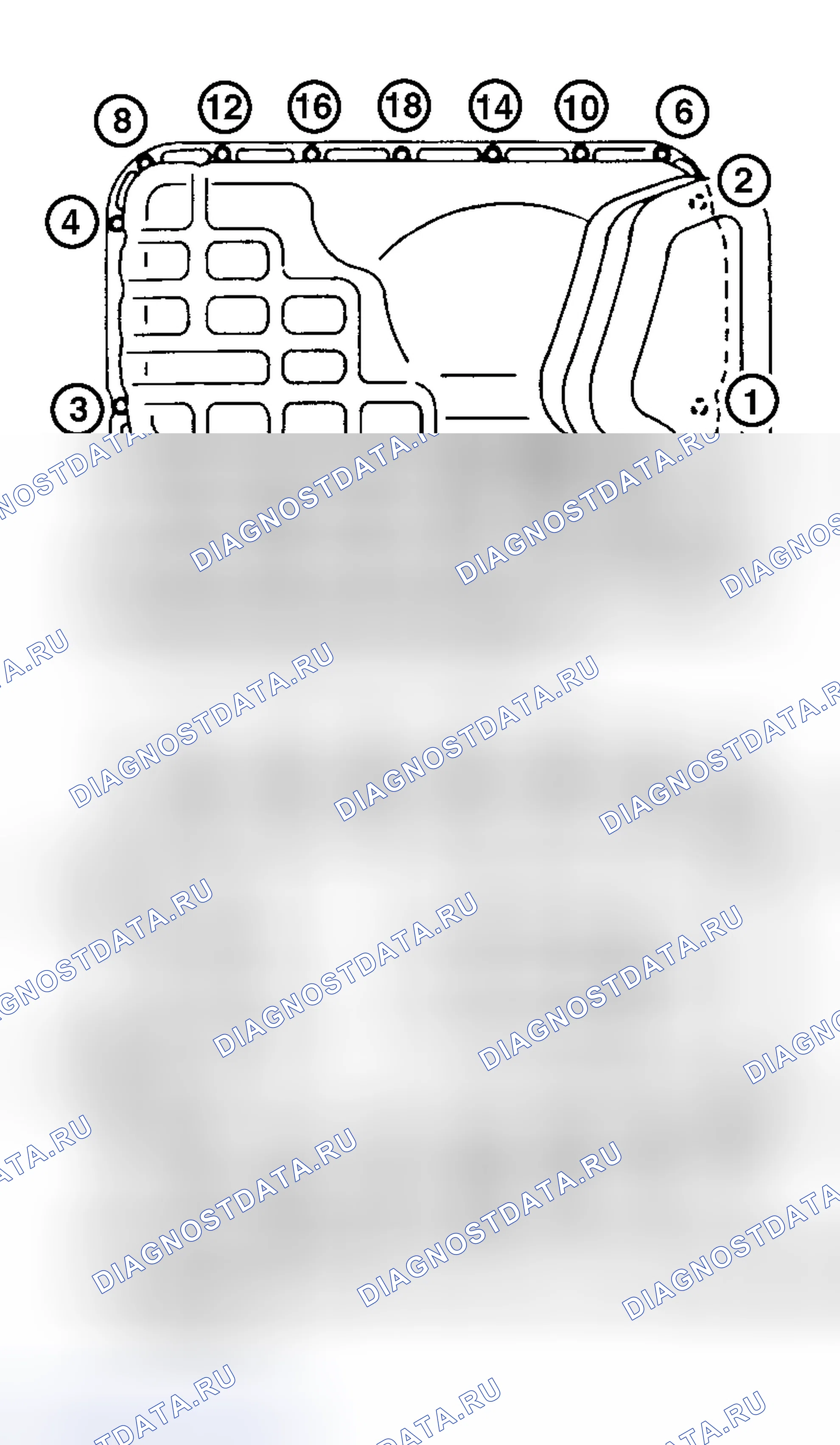 Рис. 14: Установка (все модели). Nissan Quest II