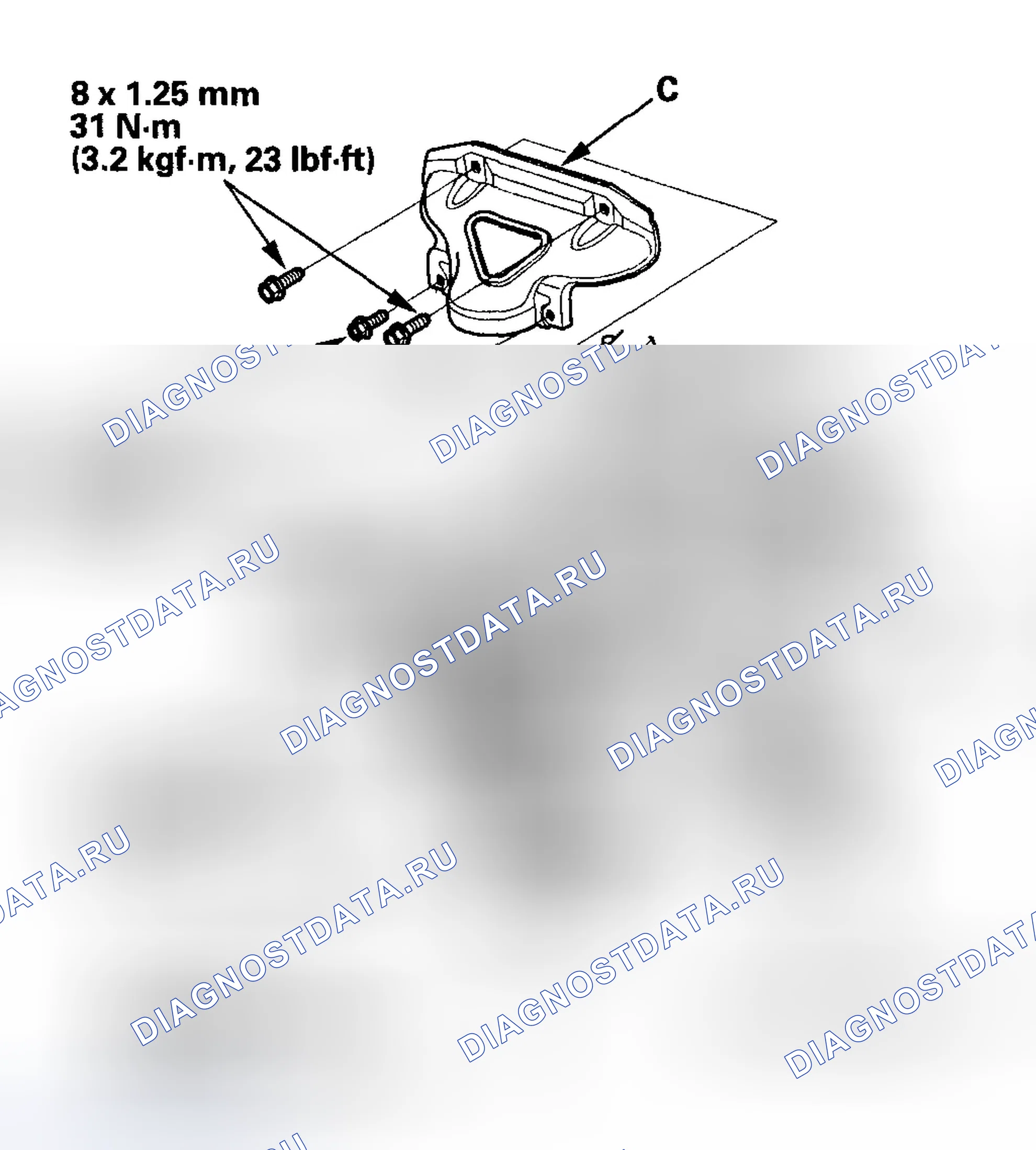 Рис. 1085. Honda Civic VII рестайлинг