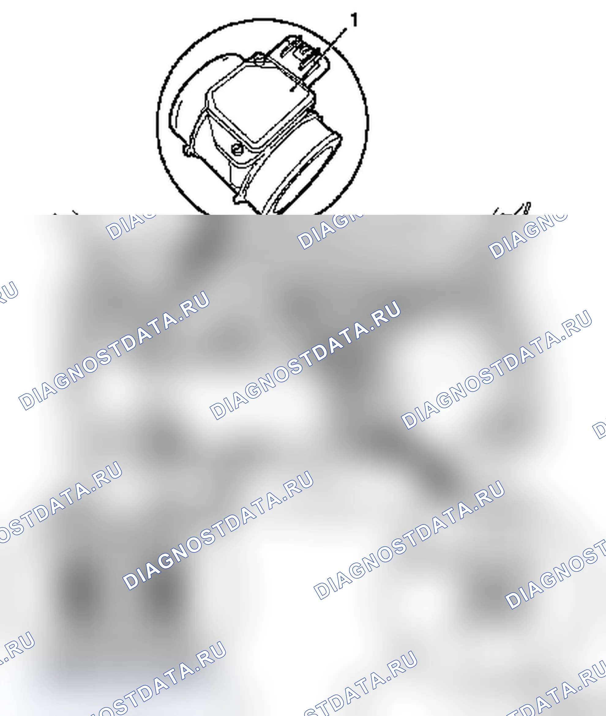 Вид моторного отделения (Z 20 NET). Opel Vectra C