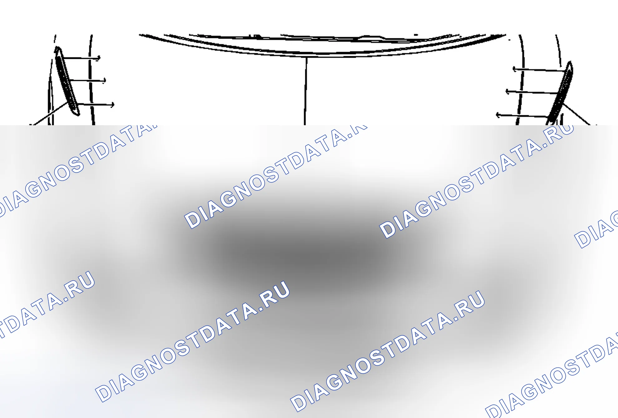 Рис. 47: Замена боковой формовки капота. Chevrolet Traverse I