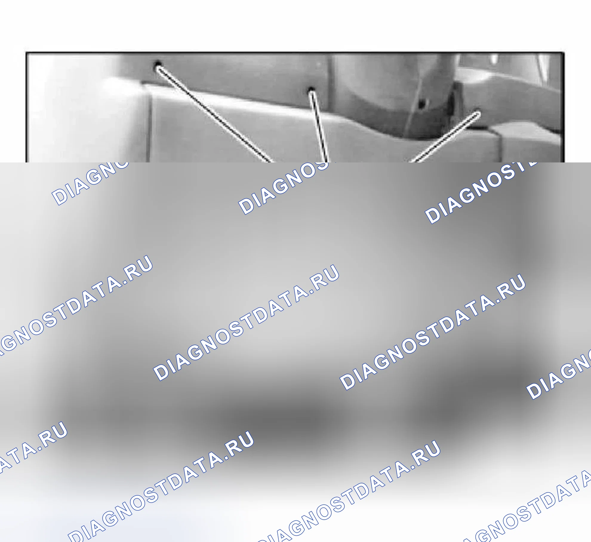 Рис. 427: 51 45 180 СНЯТИЕ И УСТАНОВКА ТРИМА ДЛЯ ПРИБОРНОЙ ПАНЕЛИ, ВНИЗУ СЛЕВА. BMW X5 E53 рестайлинг