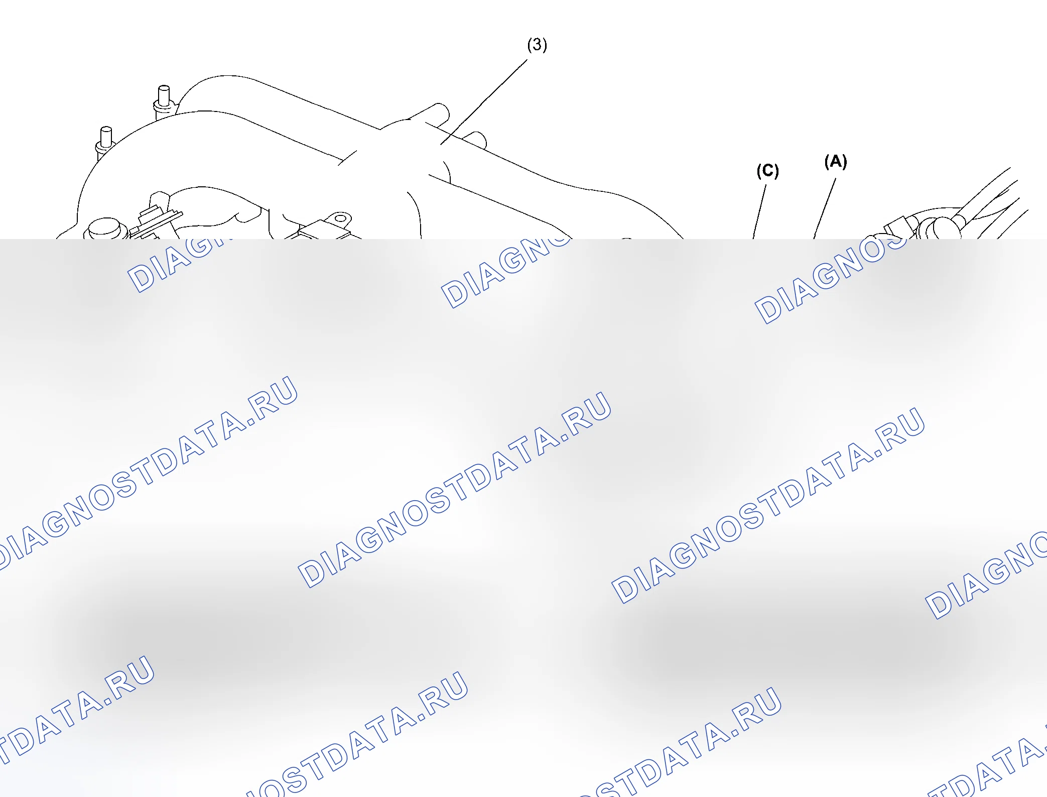 Рис. 83: Вакуумные соединения. Subaru Impreza WRX GD/GG рестайлинг 2