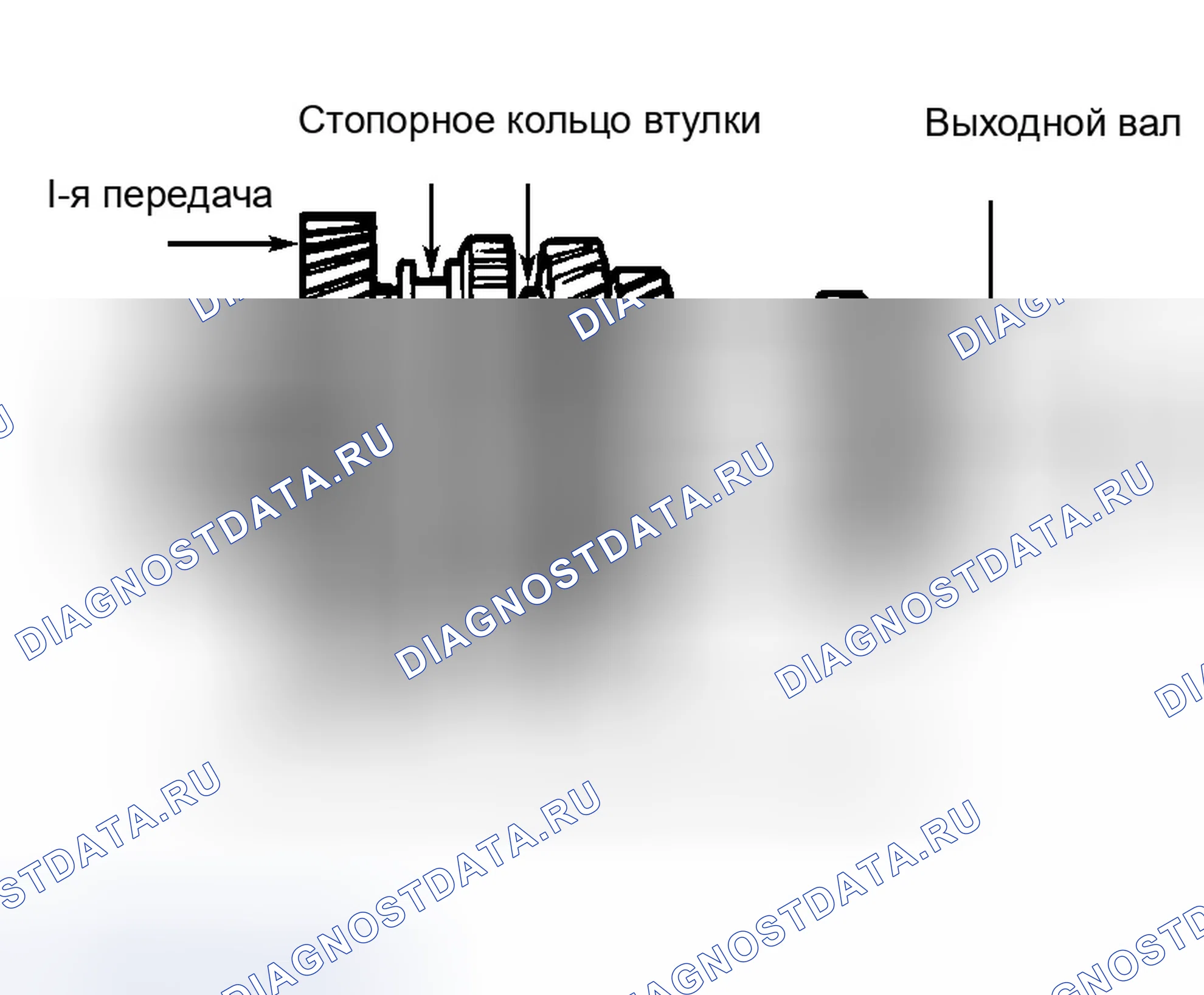 Рис. 12: ВЫХОДНОЙ ВАЛ. Dodge Neon I