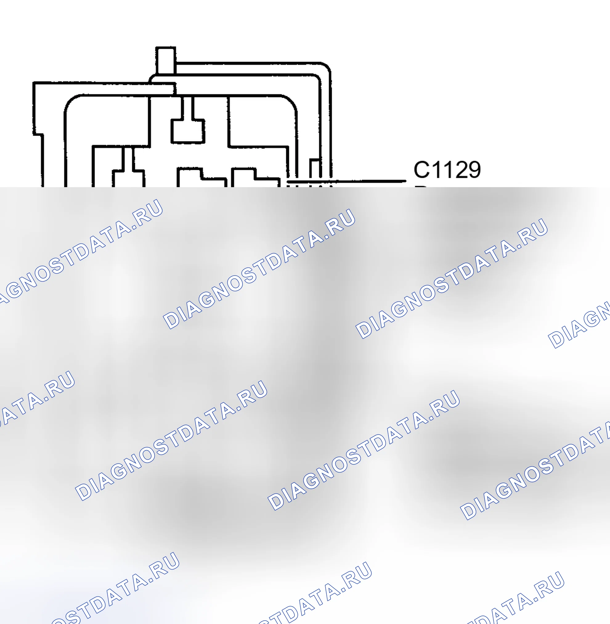 Рис. 5: КОРОБКА РЕЛЕ СОБСТВЕННЫХ НУЖД 3. Ford Pickup F250 Super Duty I
