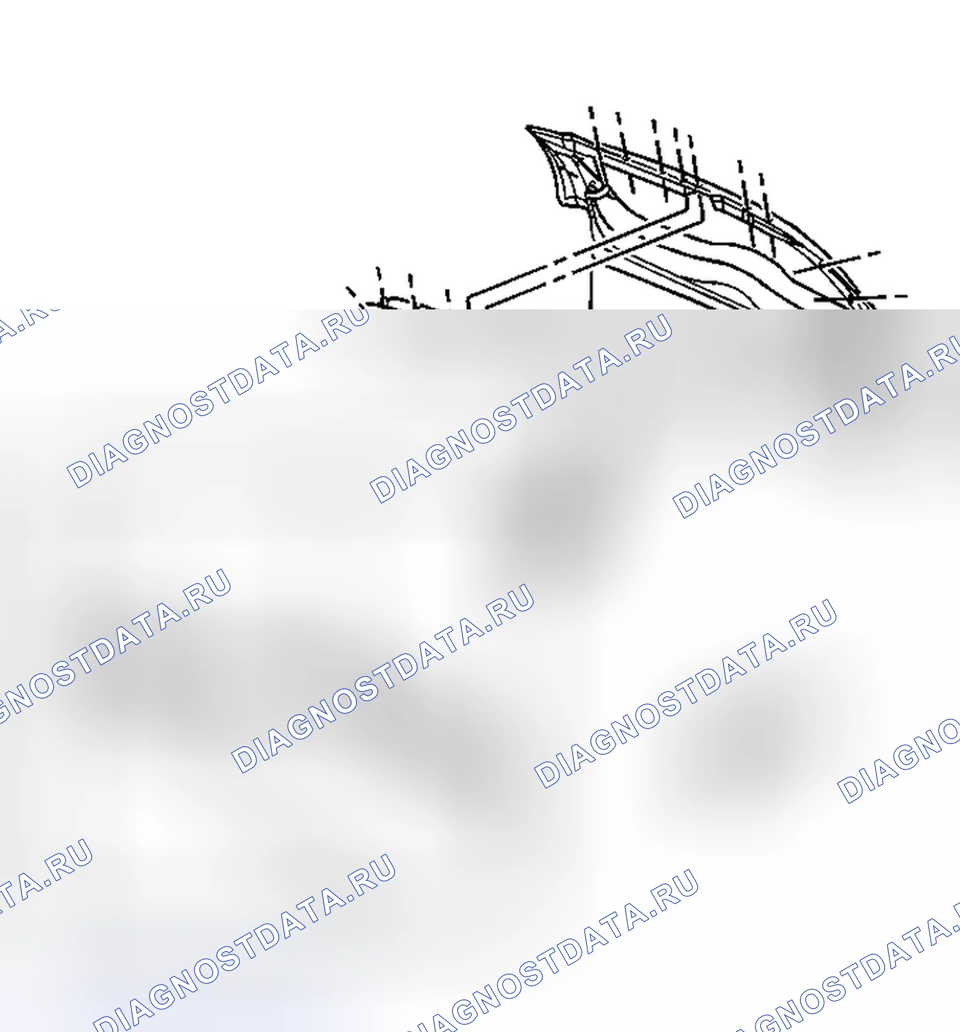 Рис. 30: Порядок демонтажа. Saab 9-7X I