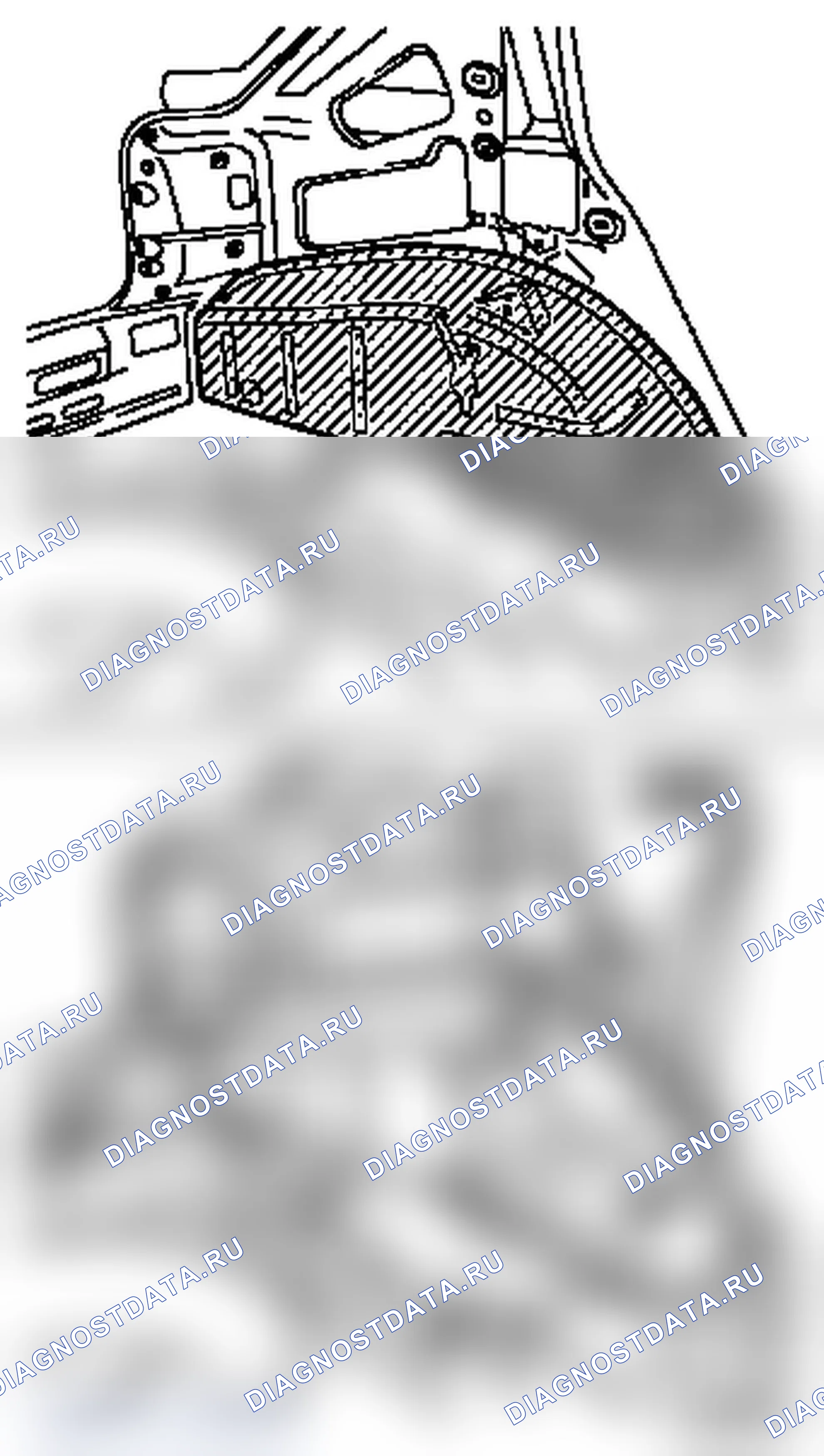 Замена задней колесной ниши внутри (модели F08, F48. F69). Opel Astra G
