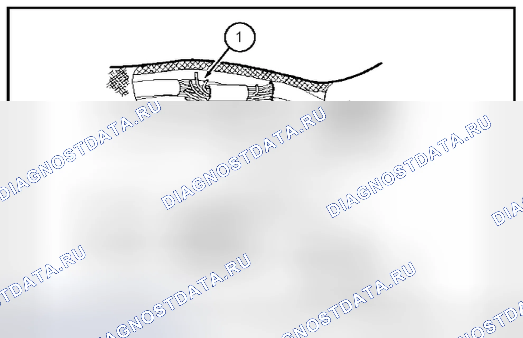 Рис. 11: Короткое замыкание в электрическом жгуте. BMW 4 серия F32/F33