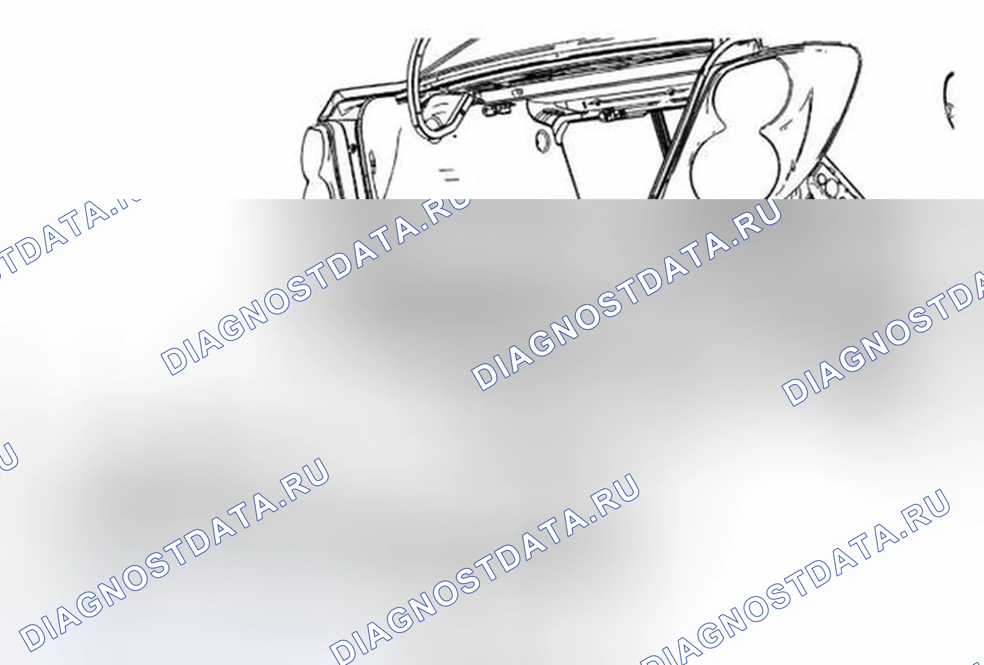 Рис. 20: Замена ударного бруса заднего бампера (седан). Chevrolet Sonic I