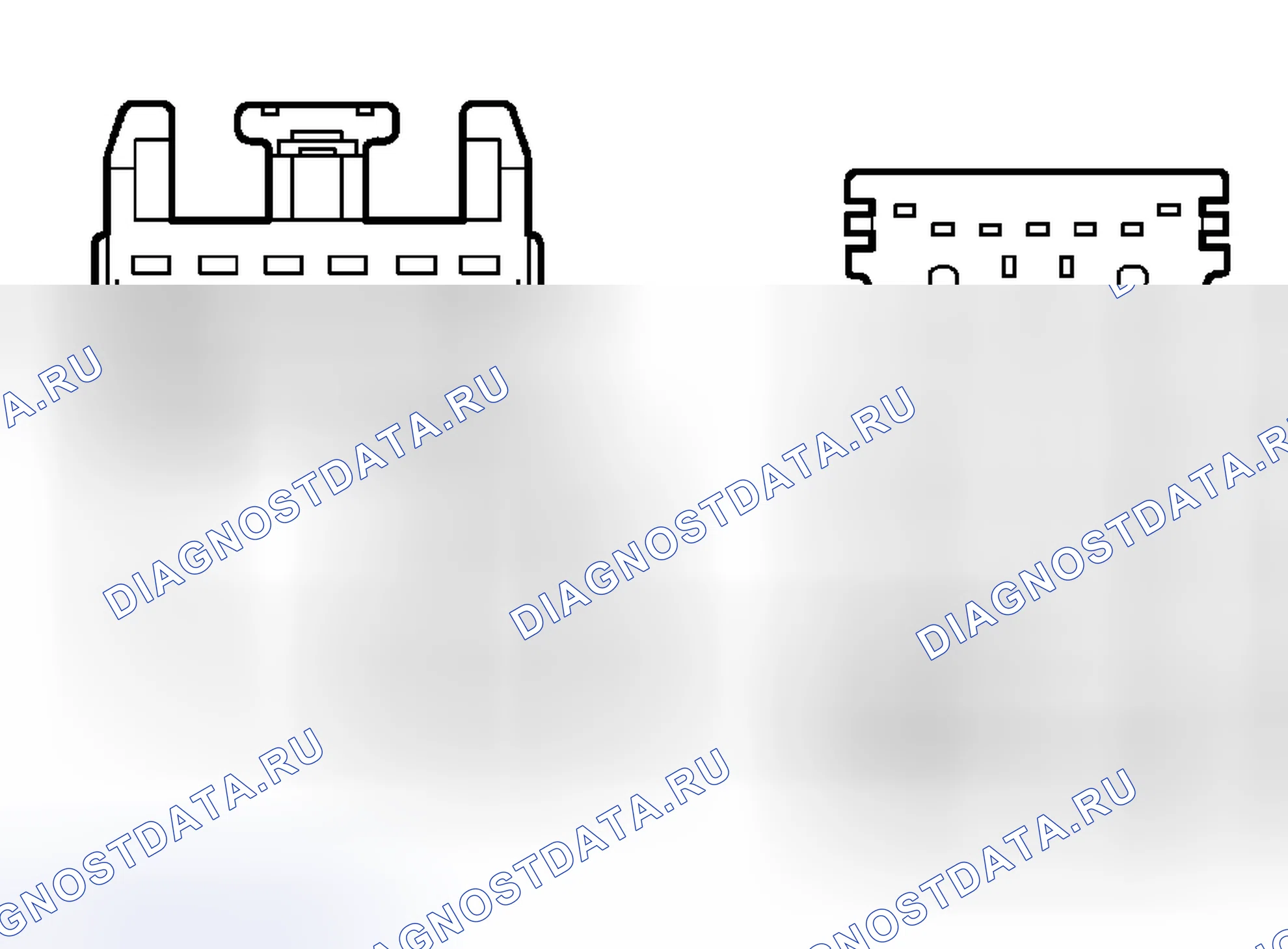 Рис. 6: ТОЧЕЧНОЕ ИСПЫТАНИЕ B: НИЗКИЕ ЛУЧИ НЕ РАБОТАЮТ. Hyundai Porter IV