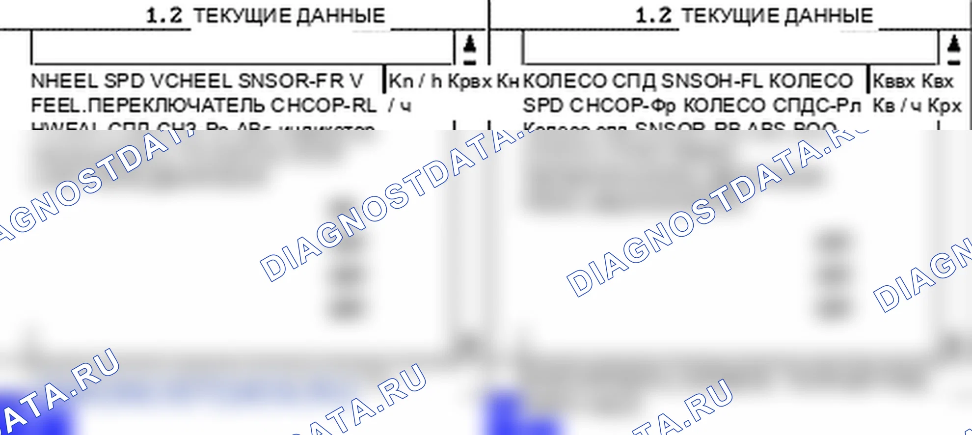 C1207: Датчик скорости колеса (RL) - скачок скорости или поврежденный задающий диск. Hyundai Accent LC