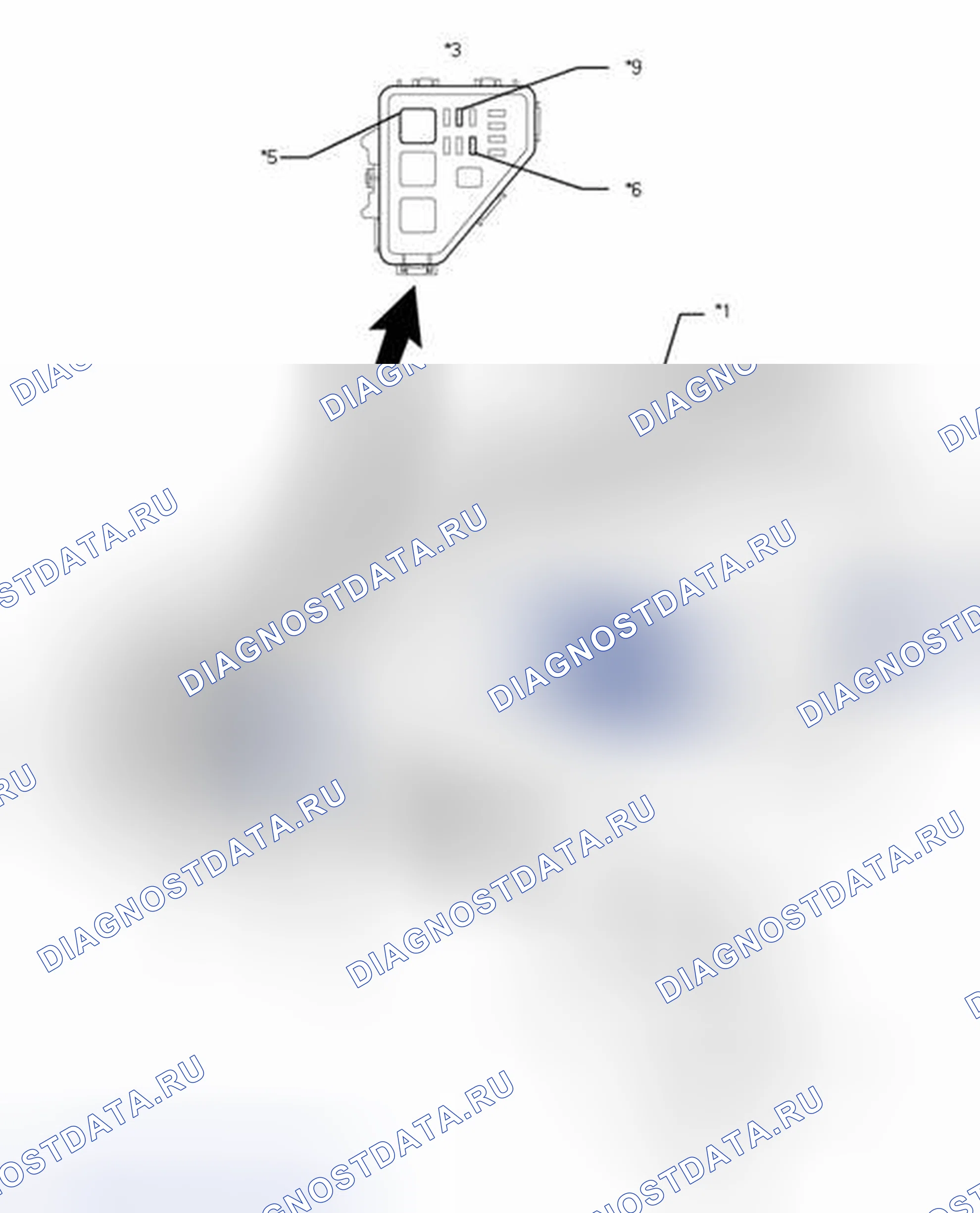 Рис. 225: ИЛЛЮСТРАЦИЯ. Toyota Highlander III