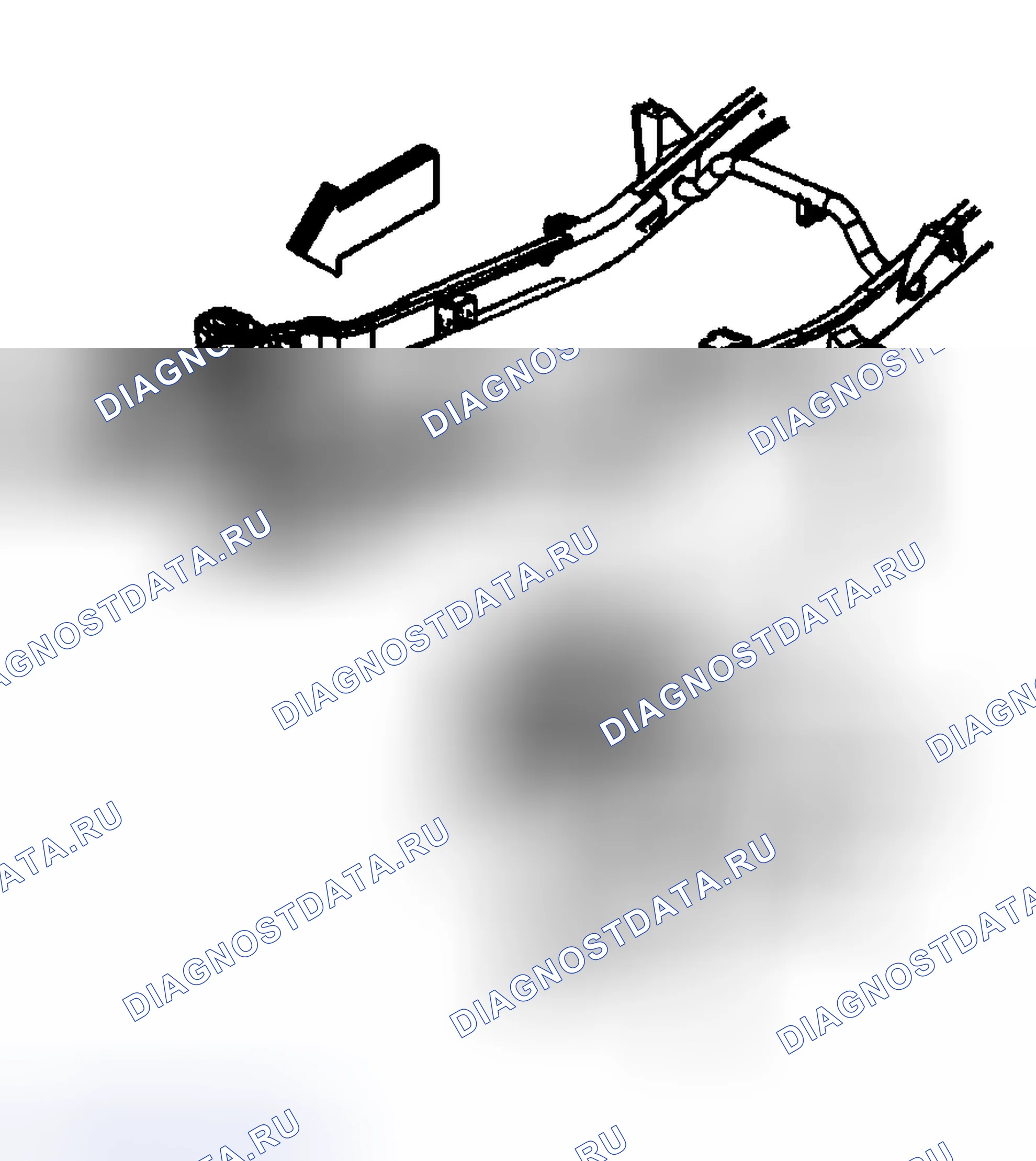 Рис. 7: Порядок демонтажа. GMC Cab & Chassis Sierra 3500 GMT800 early