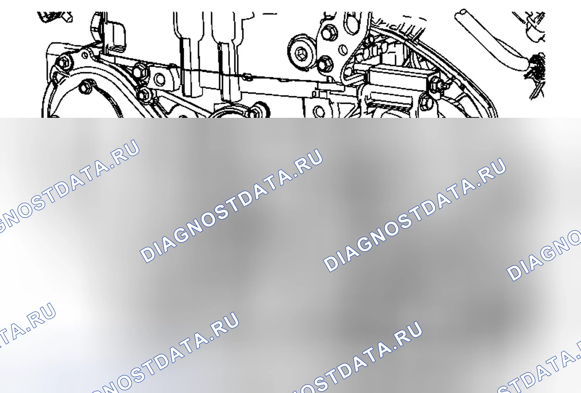 Рис. 5: Замена натяжителя приводного ремня. Chevrolet Equinox II