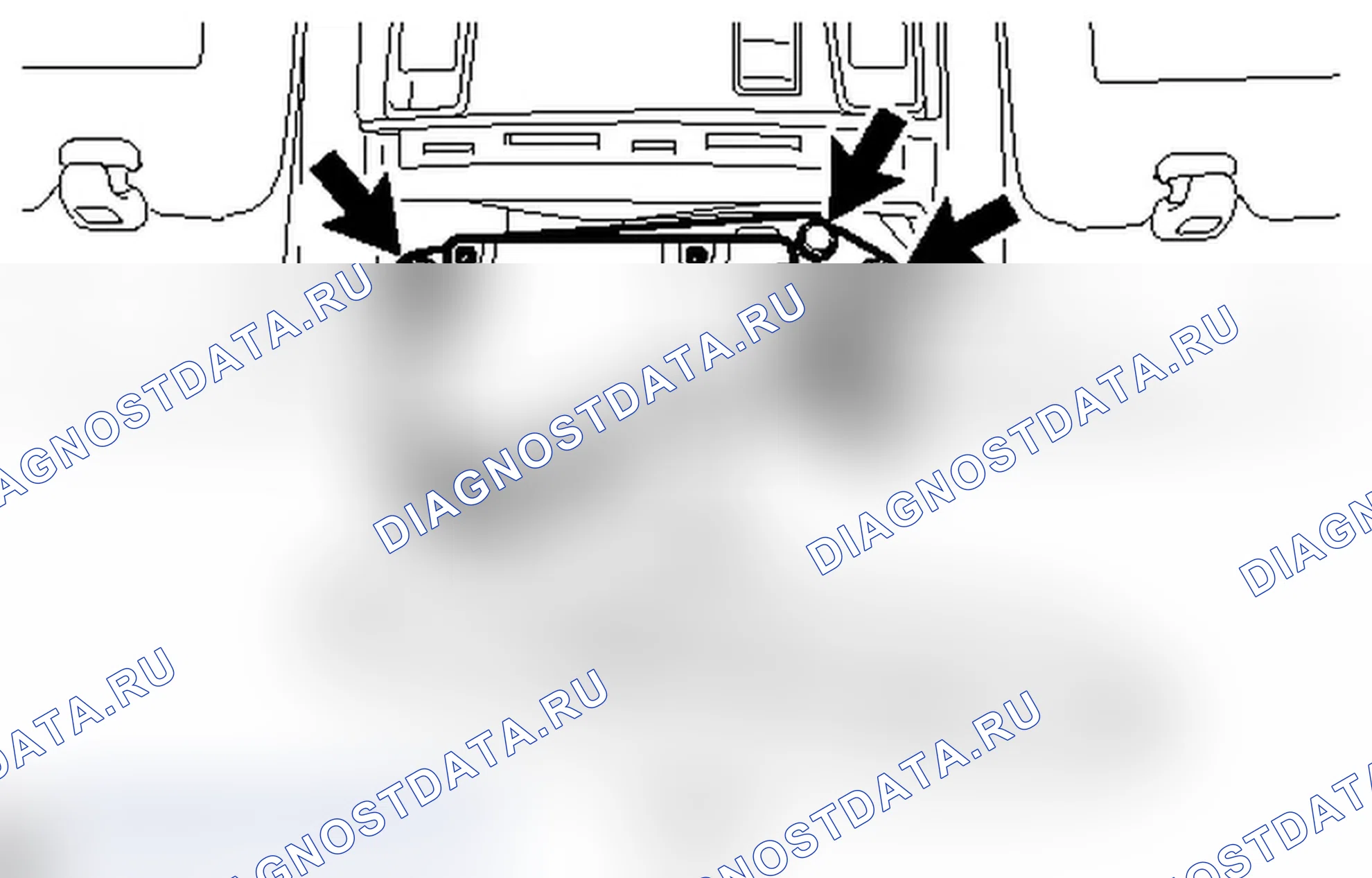 Рис. 22: ДЕМОНТАЖ. Toyota Prius PHV pre-III
