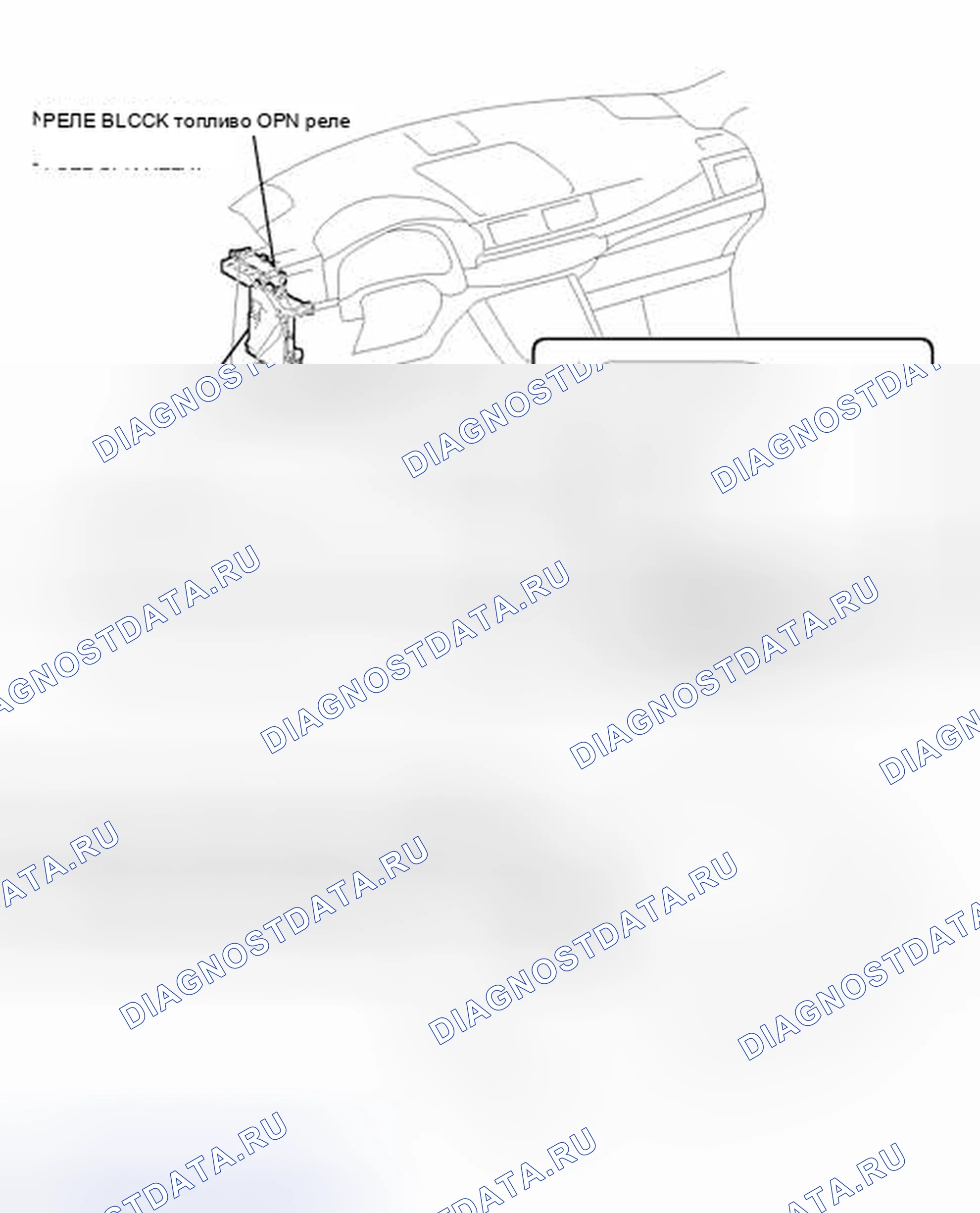 Рис. 239: ИЛЛЮСТРАЦИЯ. Lexus CT I