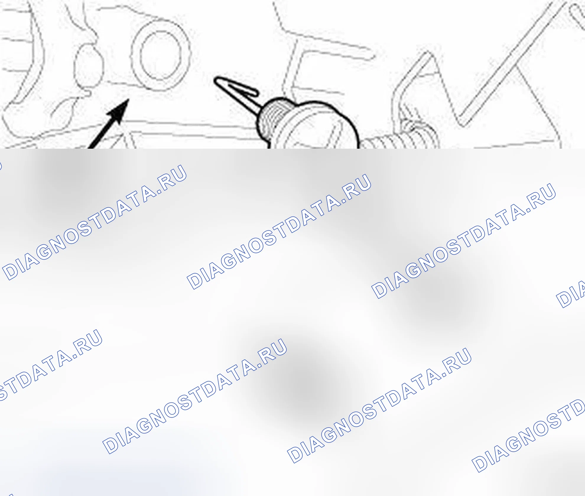 Рис. 30: КРАН ДРЕНАЖНЫЙ. Dodge Journey I