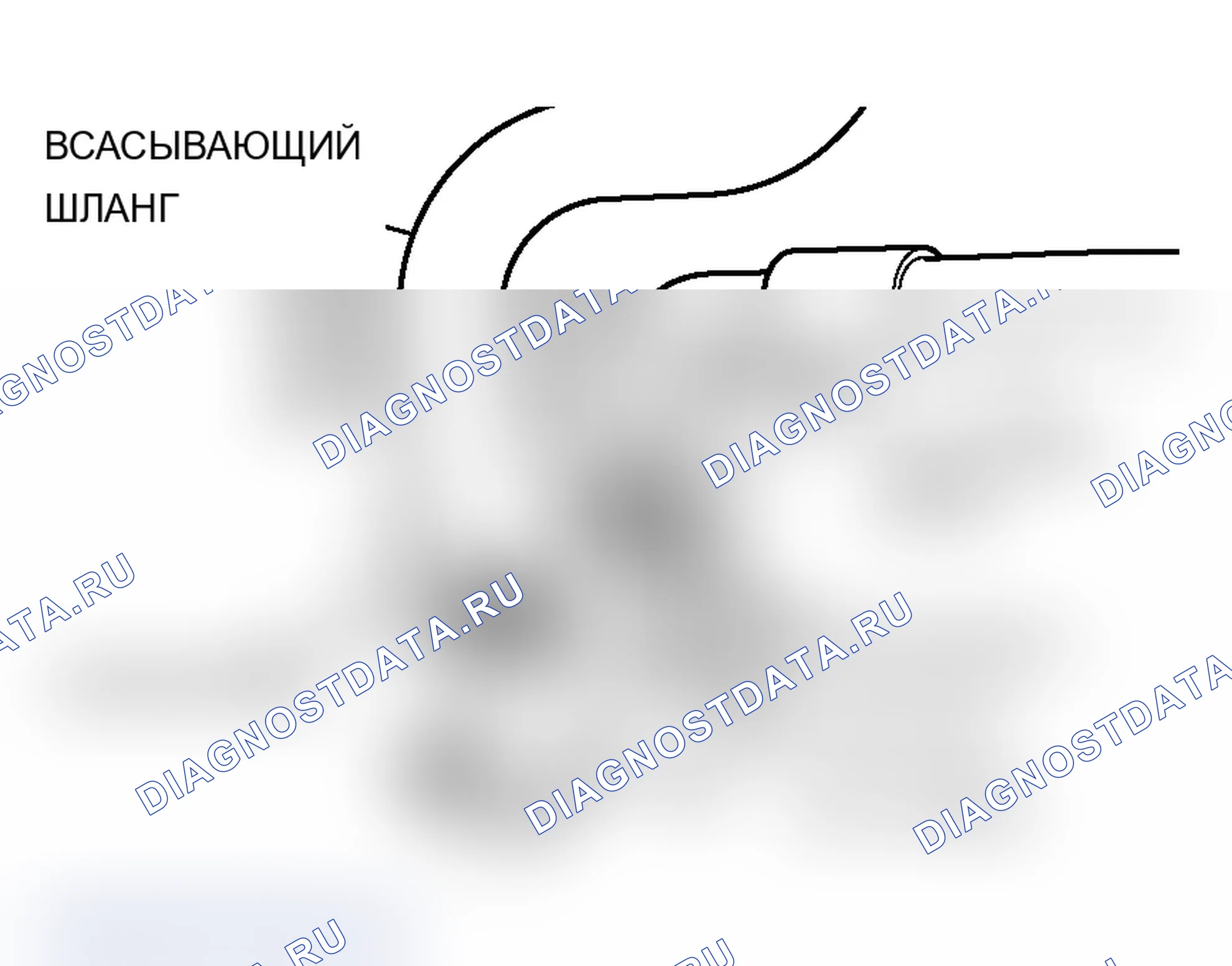 Рис. 198: >> B <<МОНТАЖ НАПОРНОГО ШЛАНГА/ВСАСЫВАЮЩЕГО ШЛАНГА. Mitsubishi Lancer Evolution IX