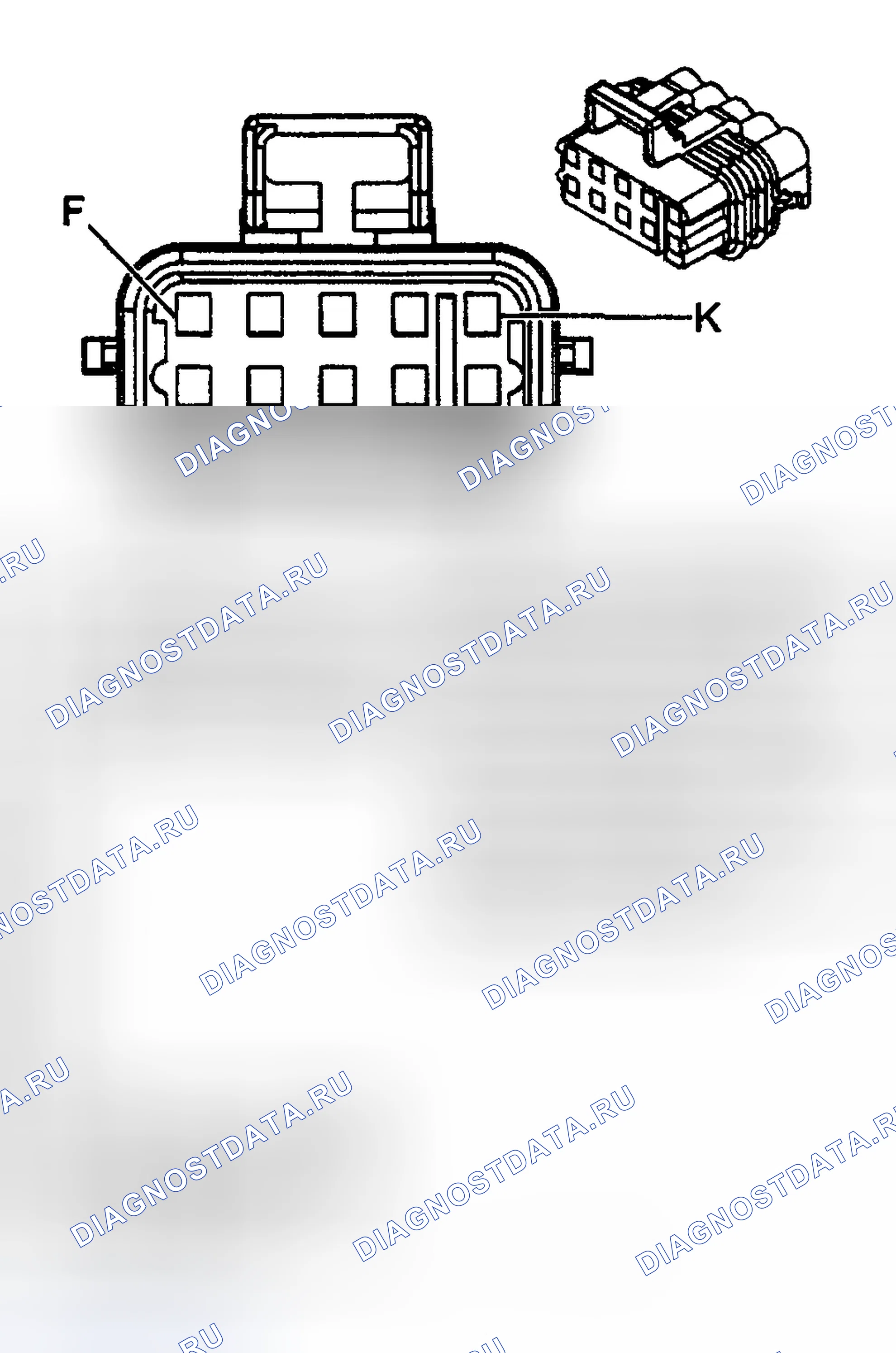 Рис. 831: ИДЕНТИФИКАЦИЯ СОЕДИНИТЕЛЯ. Chevrolet Silverado 1500 HD 