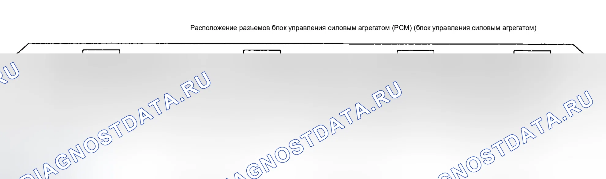 Рис. 265: Расположение разъемов ИКМ. Honda Odyssey II