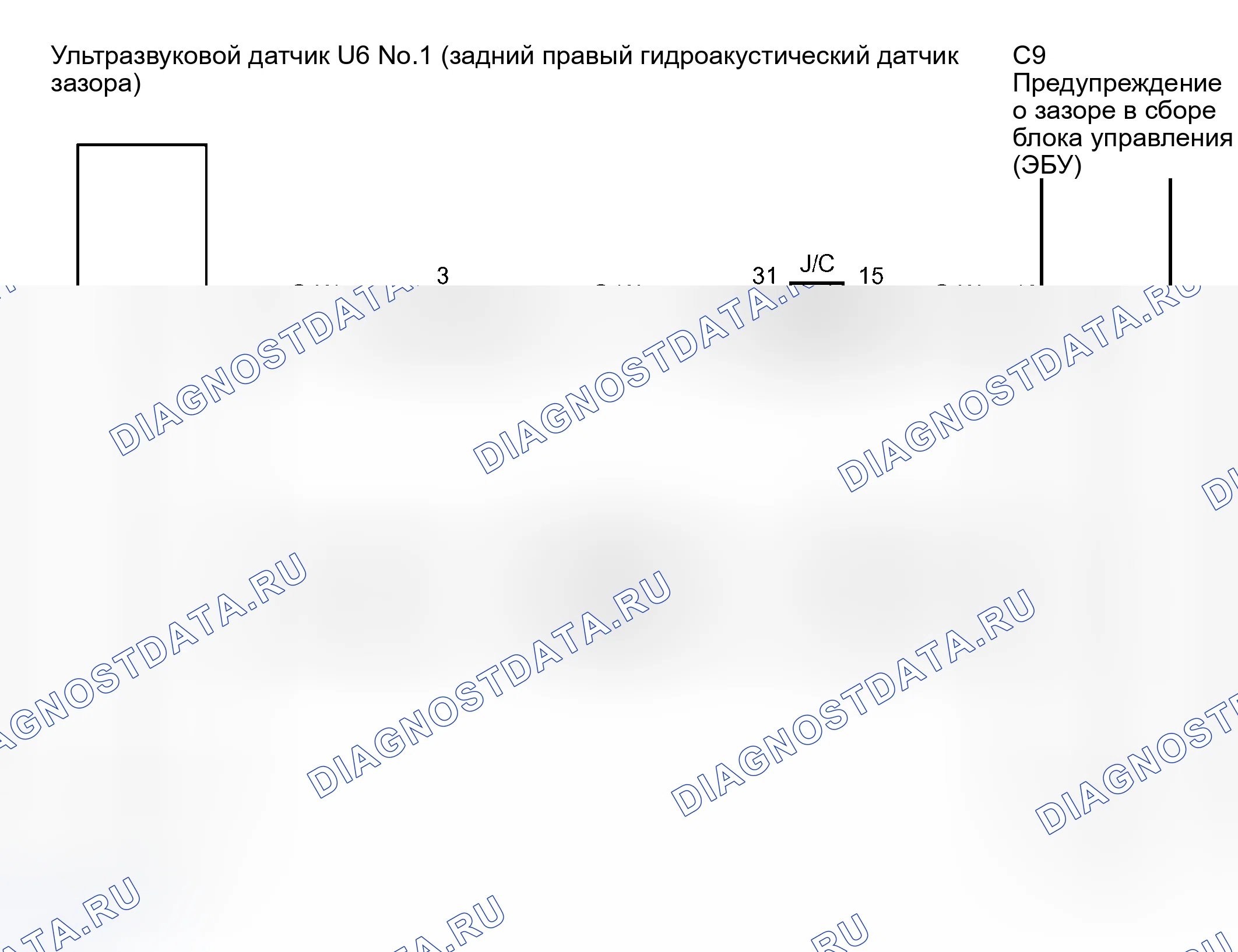 Рис. 91: электросхема. Toyota Sienna II