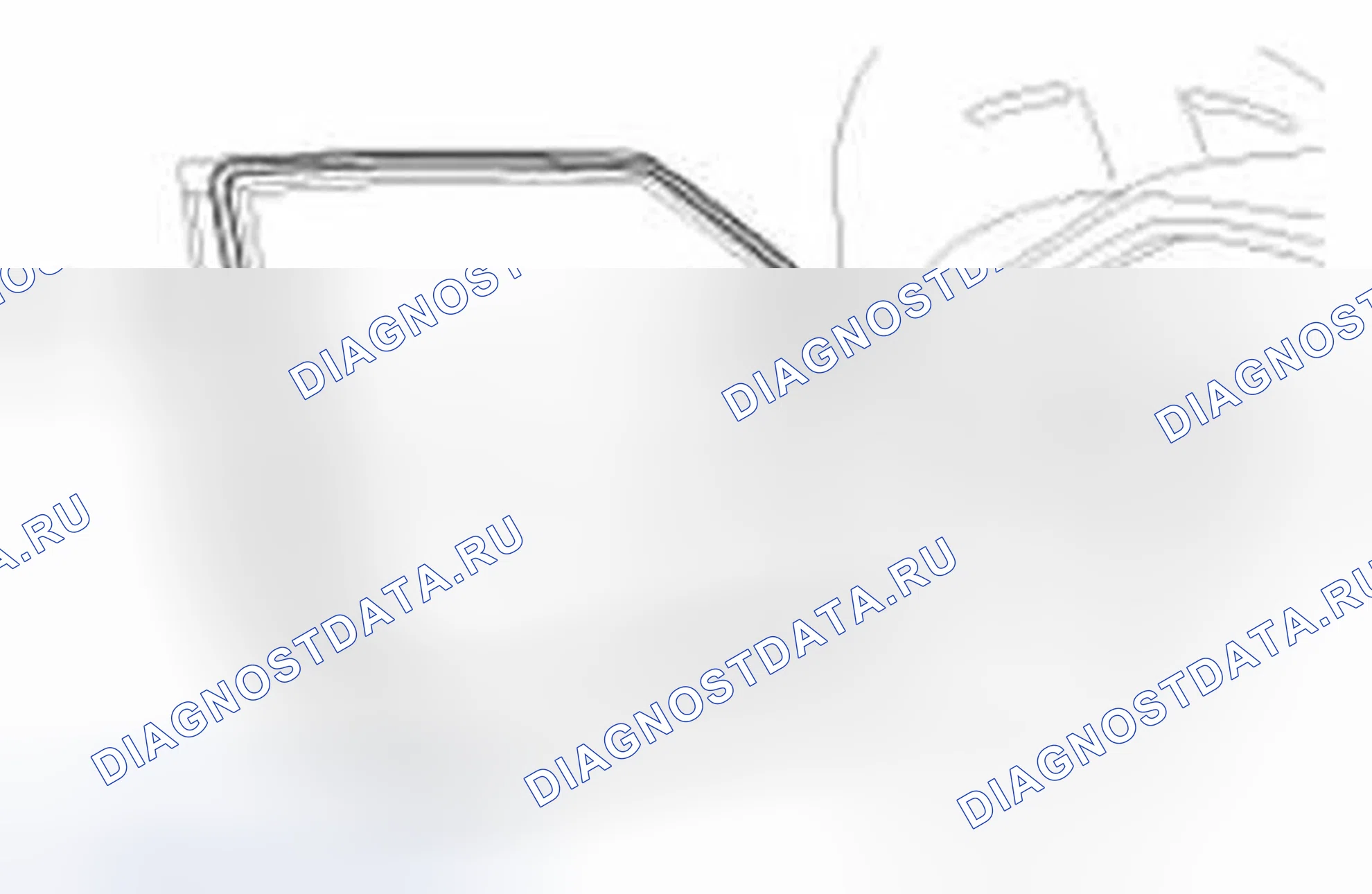 Рис. 84: Замена боковой погодной полосы. Hyundai Veloster I