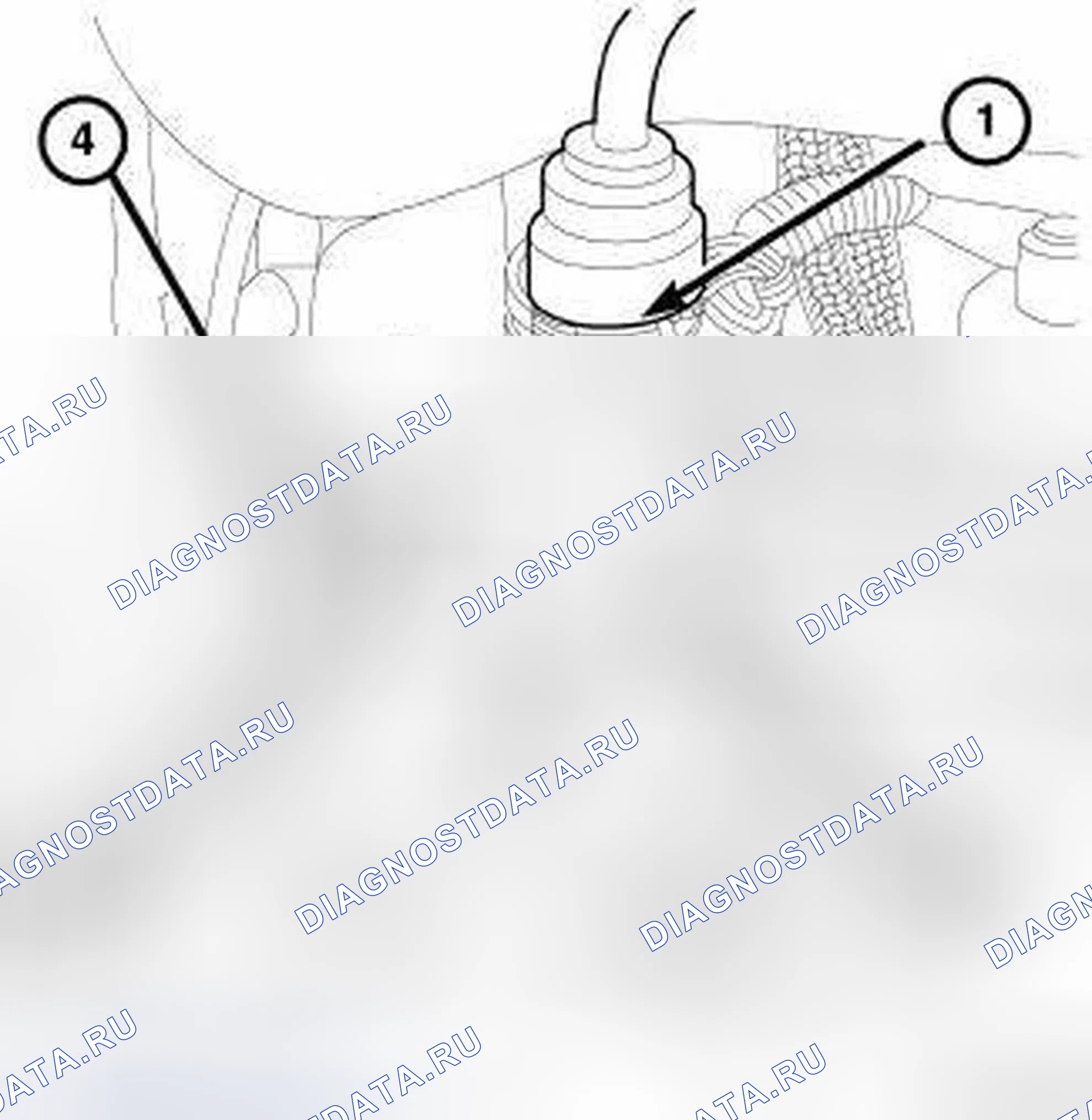 Рис. 17: СТАНДАРТНАЯ ПРОЦЕДУРА - ГИДРАВЛИЧЕСКАЯ СХЕМА СЦЕПЛЕНИЯ С РУЧНЫМ ОТБОРОМ ВОЗДУХА. Dodge Caliber I рестайлинг