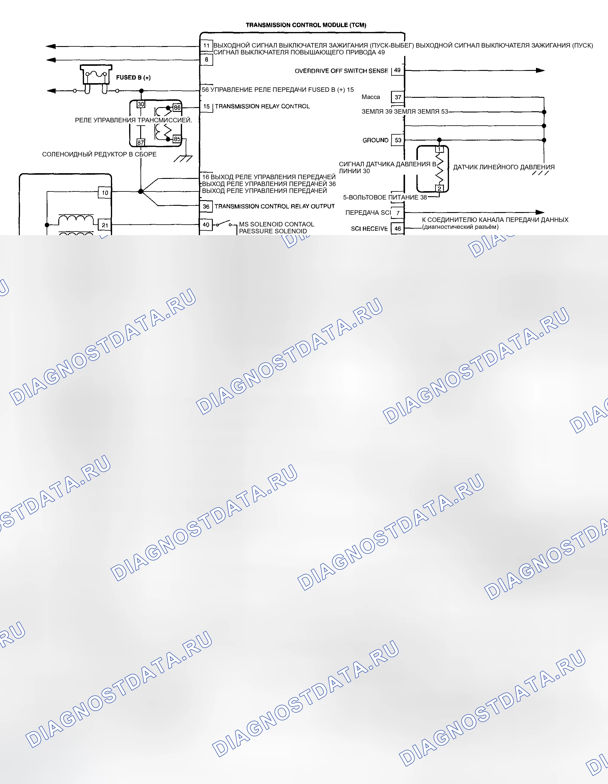 Рис. 1051: EATX 3.7L. Dodge Pickup R2500 