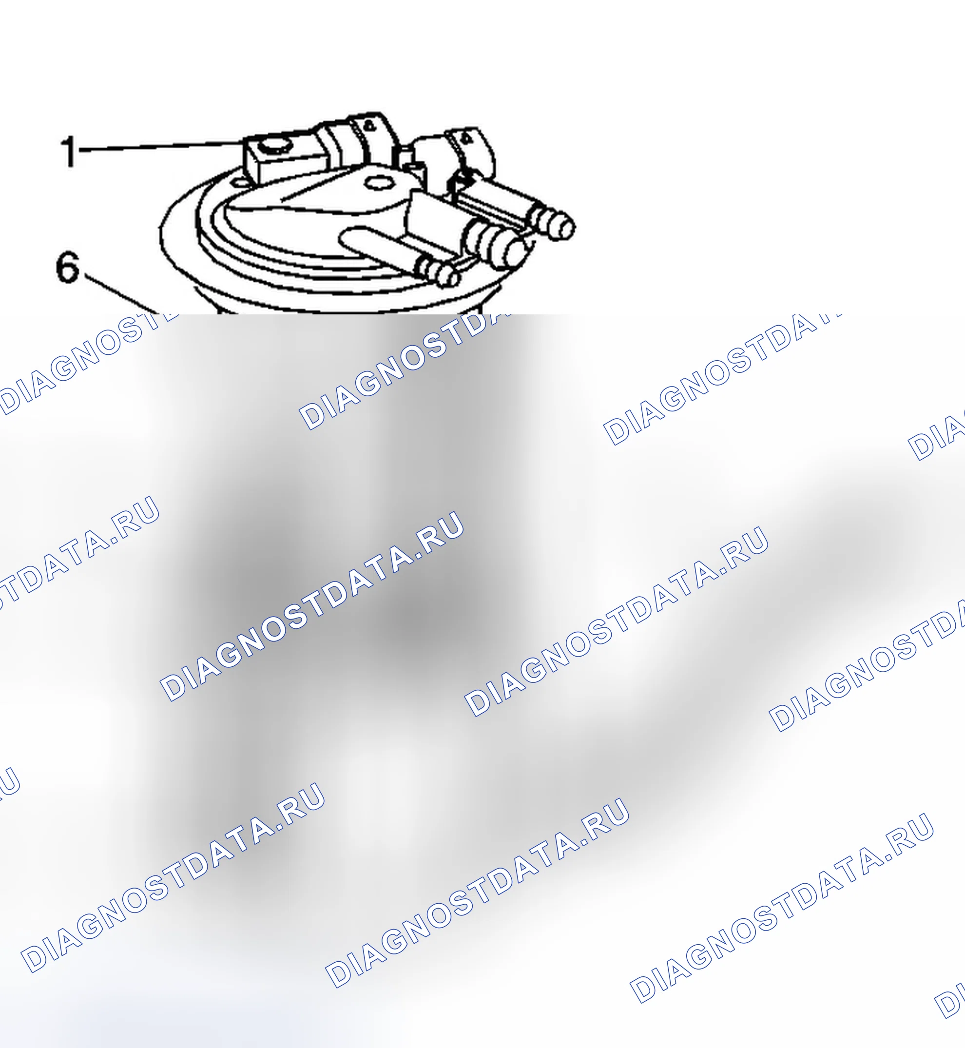 Рис. 49: Модуль первичных топливных баков. Chevrolet Equinox I