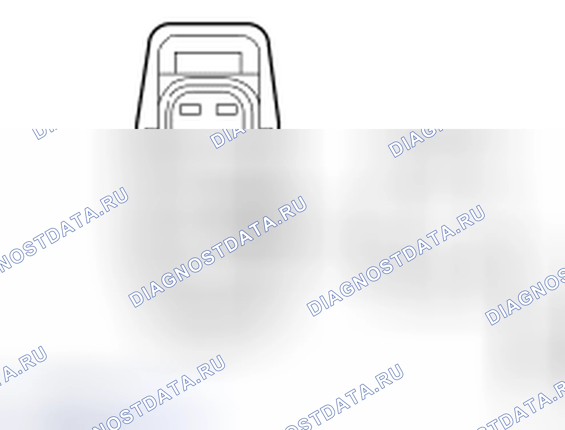 Рис. 14: КОНТРОЛЬНАЯ ТОЧКА F: ВНУТРЕННИЕ ЛАМПЫ ОСВЕЩЕНИЯ ВЕЖЛИВОСТИ ОСТАЮТСЯ ВКЛЮЧЕННЫМИ НЕПРЕРЫВНО. Hyundai Lafesta I