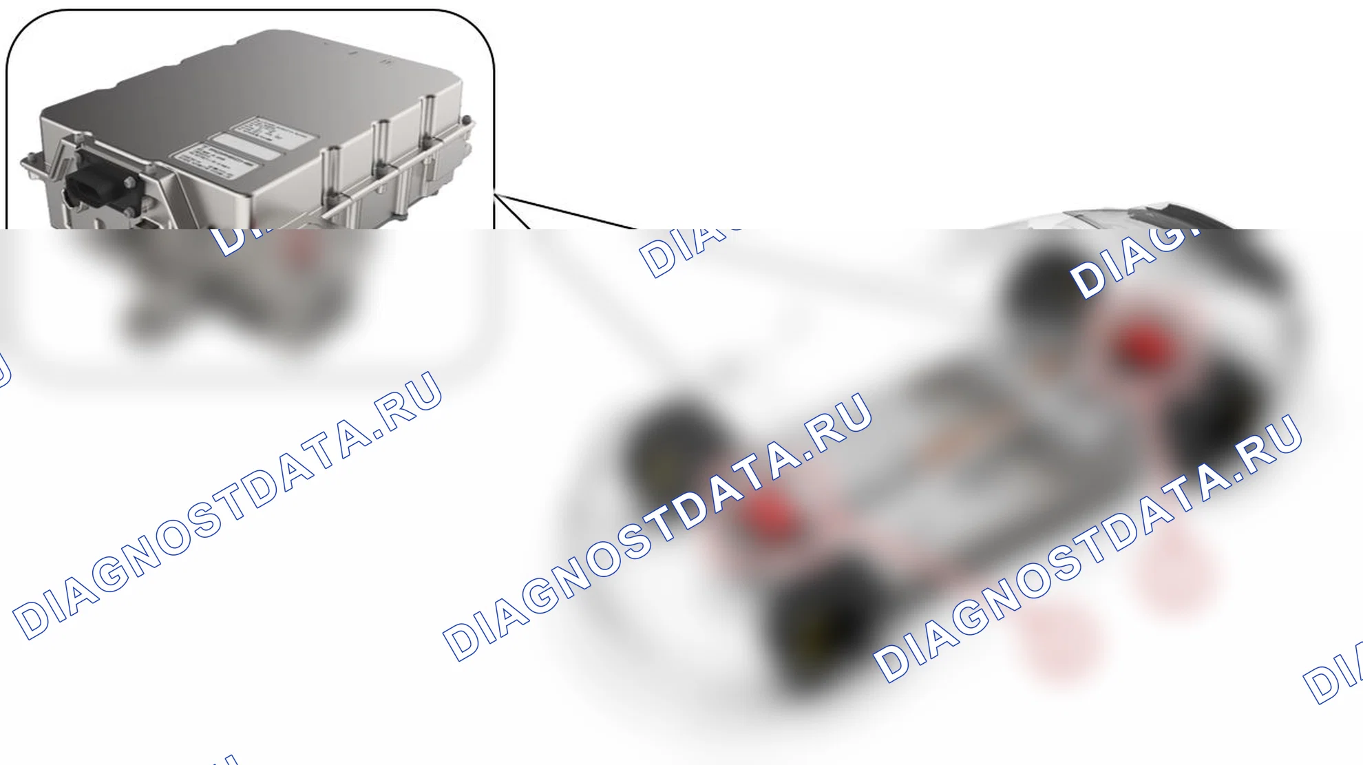 Преобразователь DC/DC, датчик тока, недостоверный сигнал. Porsche Taycan J1