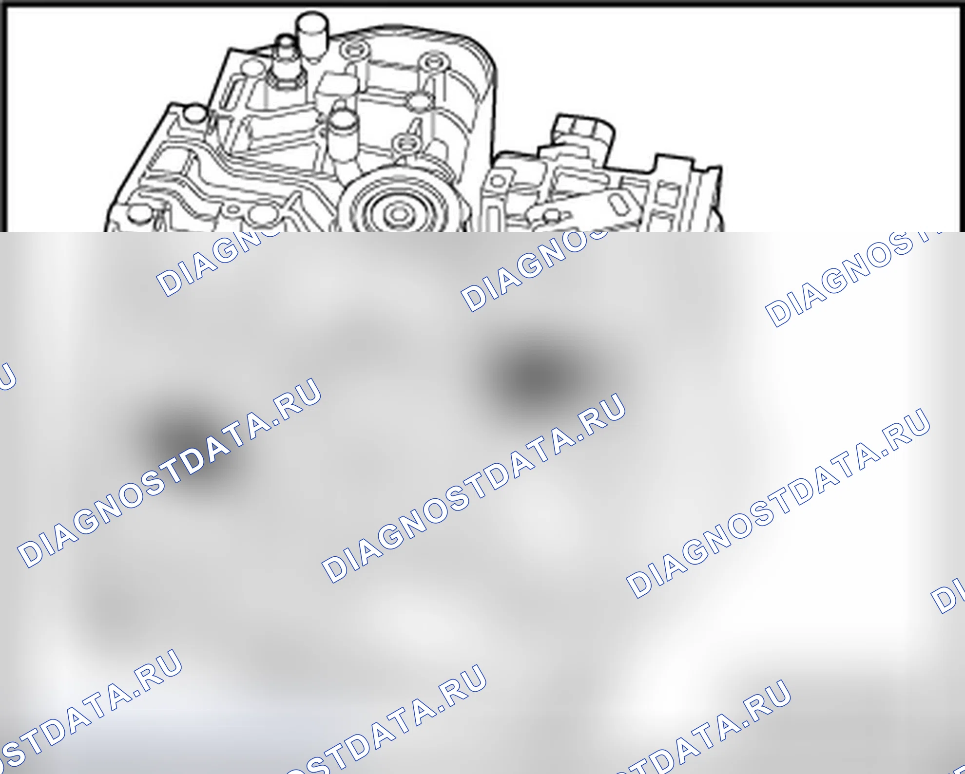 Рис. 1: ИДЕНТИФИКАЦИЯ ТРАНСМИССИИ. Volkswagen New Beetle A4