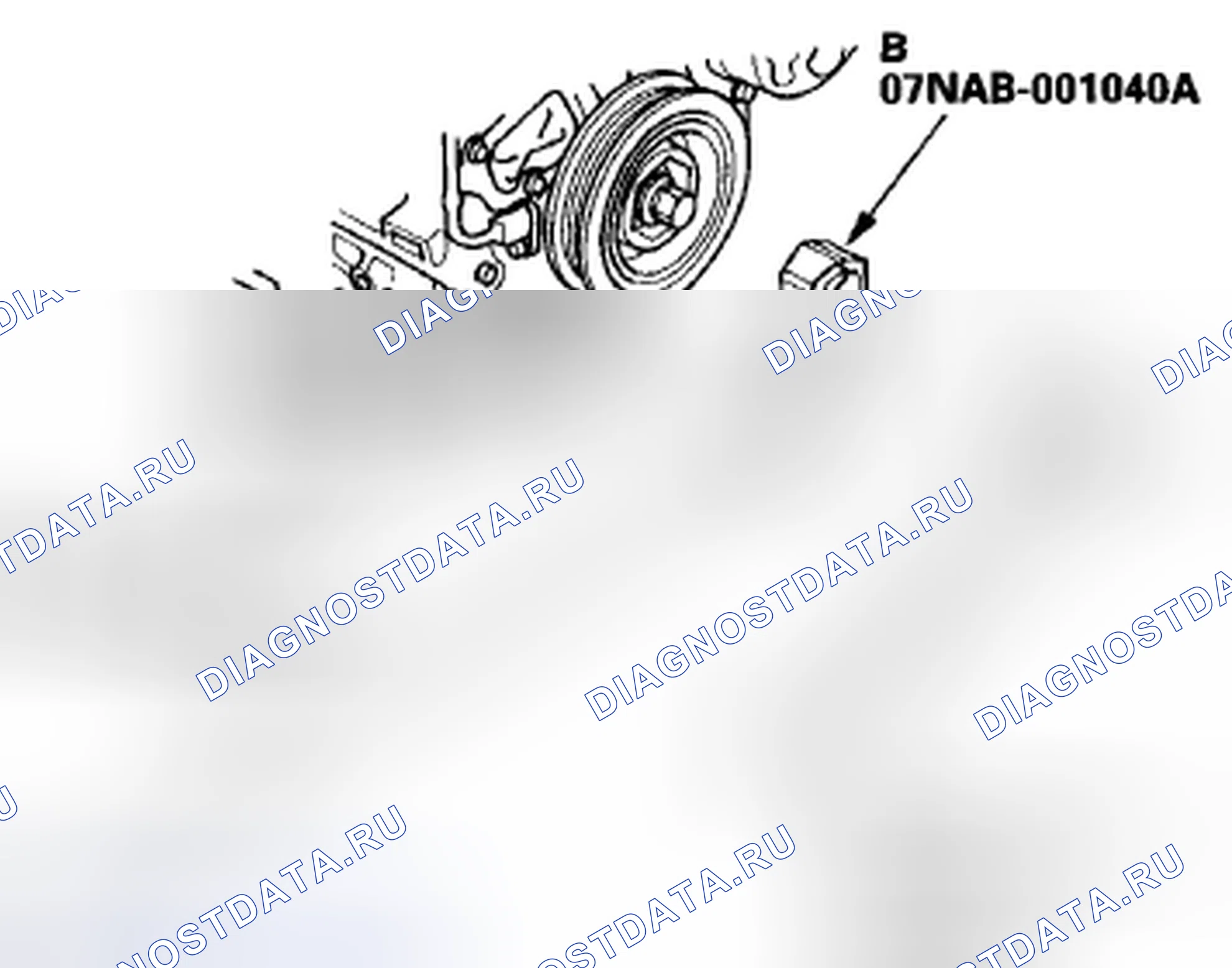 Рис. 52: Демонтаж. Acura CSX I